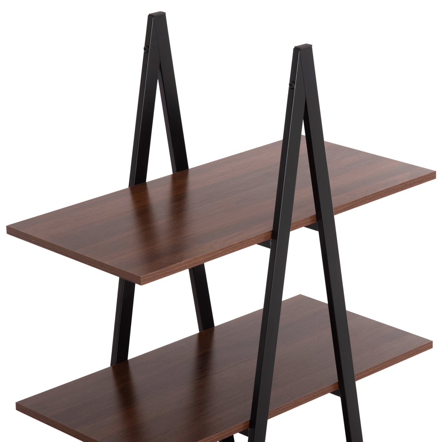 Етажерка  STAM  цвят черен-орех 71x38x165