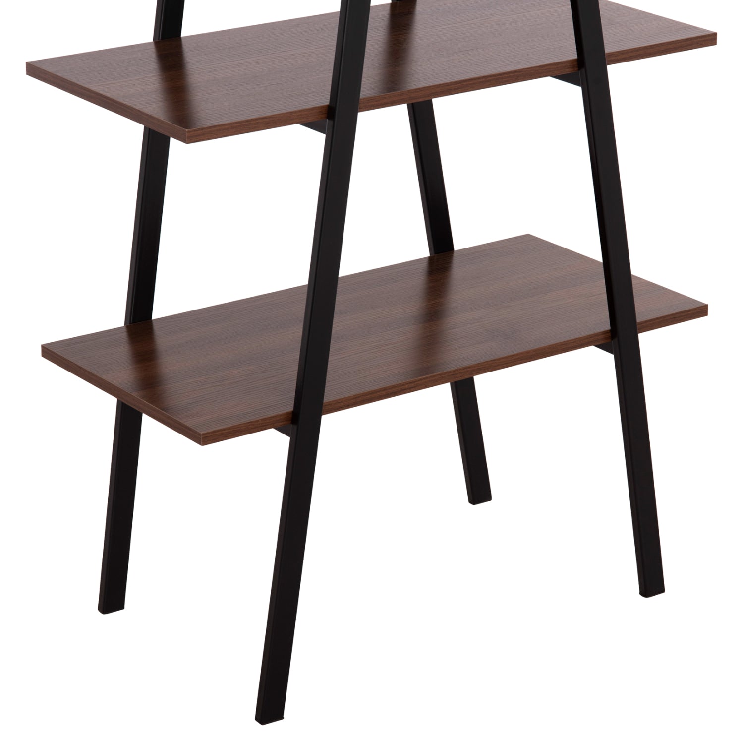 Етажерка  STAM  цвят черен-орех 71x38x165