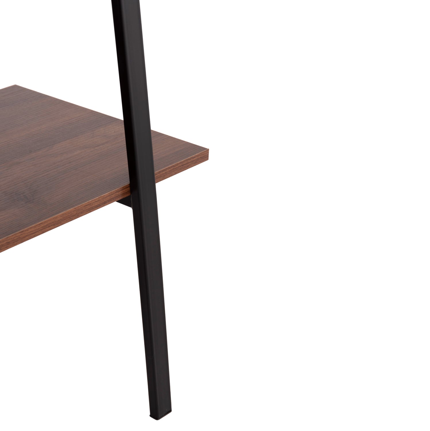 Етажерка  STAM  цвят черен-орех 71x38x165