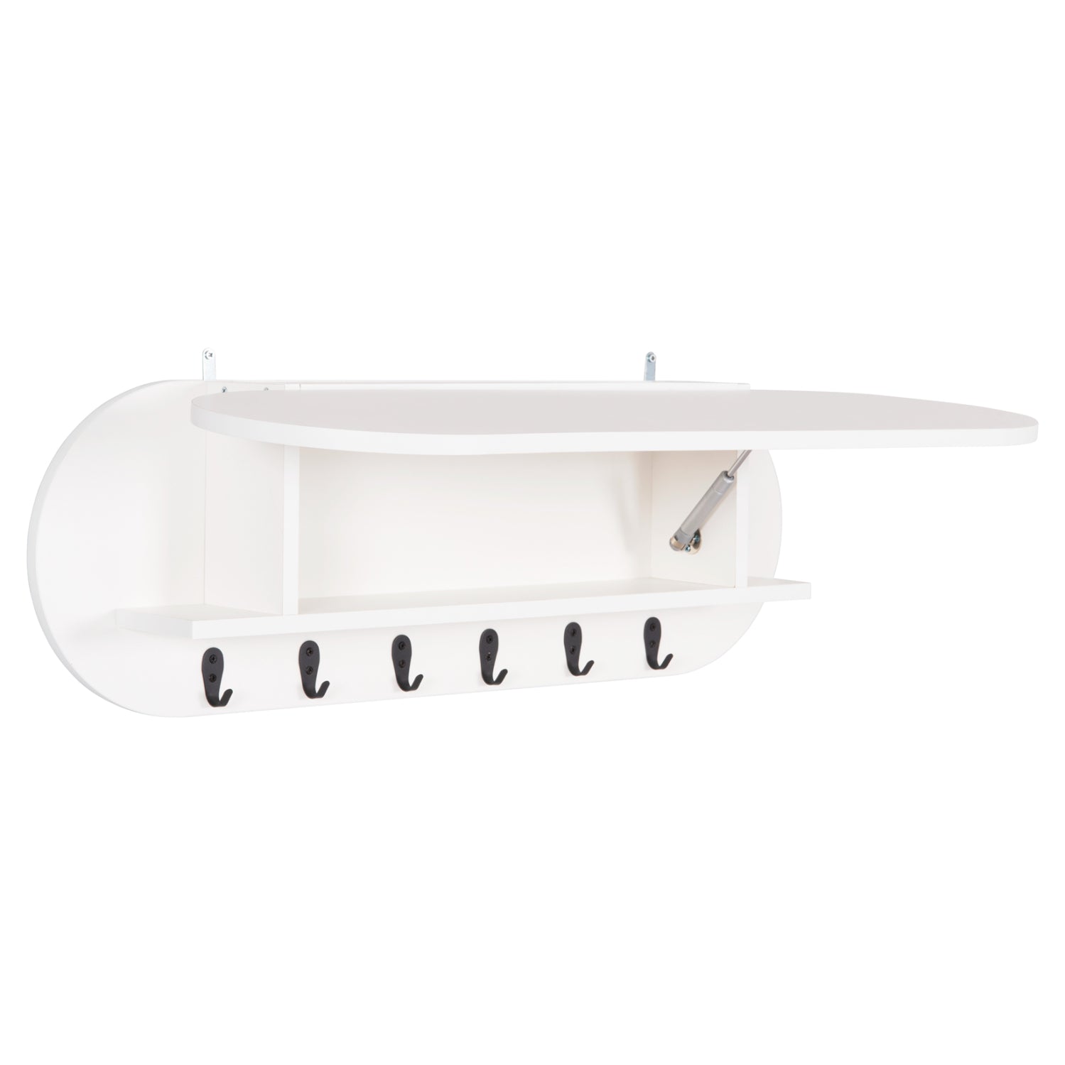 Стенна закачалка STOR цвят  бял 84x15.5x28.5