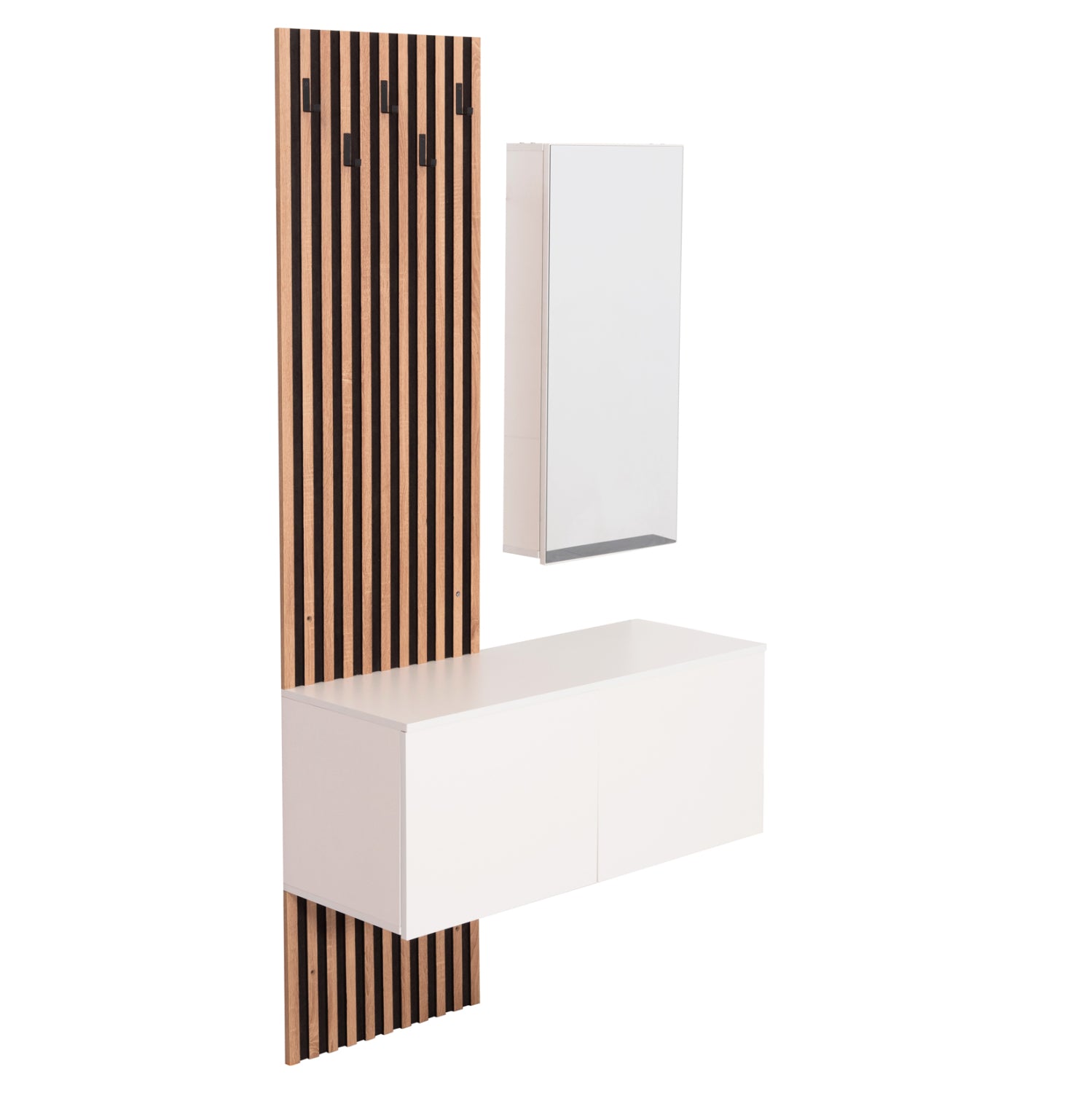 Aнтре MYLES цвят сонама-бял 100x37х200