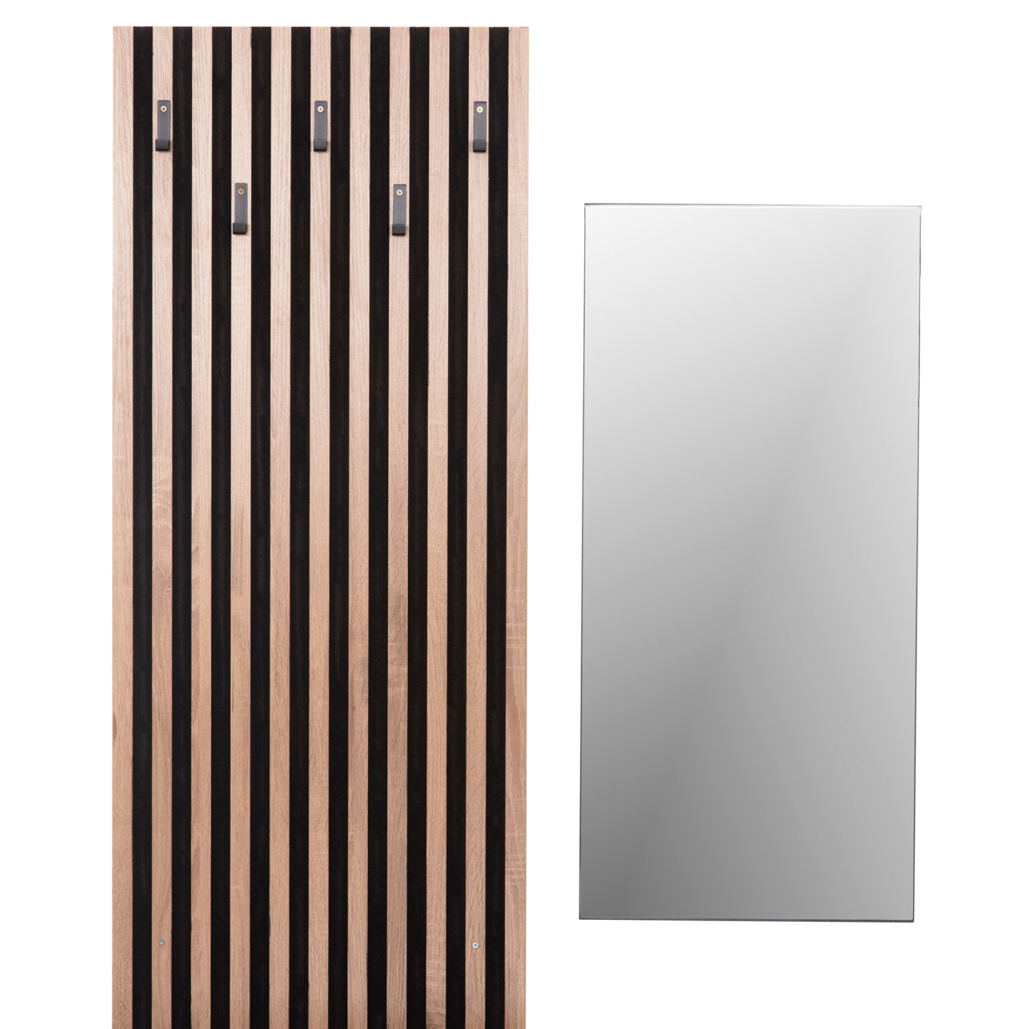 Aнтре MYLES цвят сонама-черен 100x37x200cm