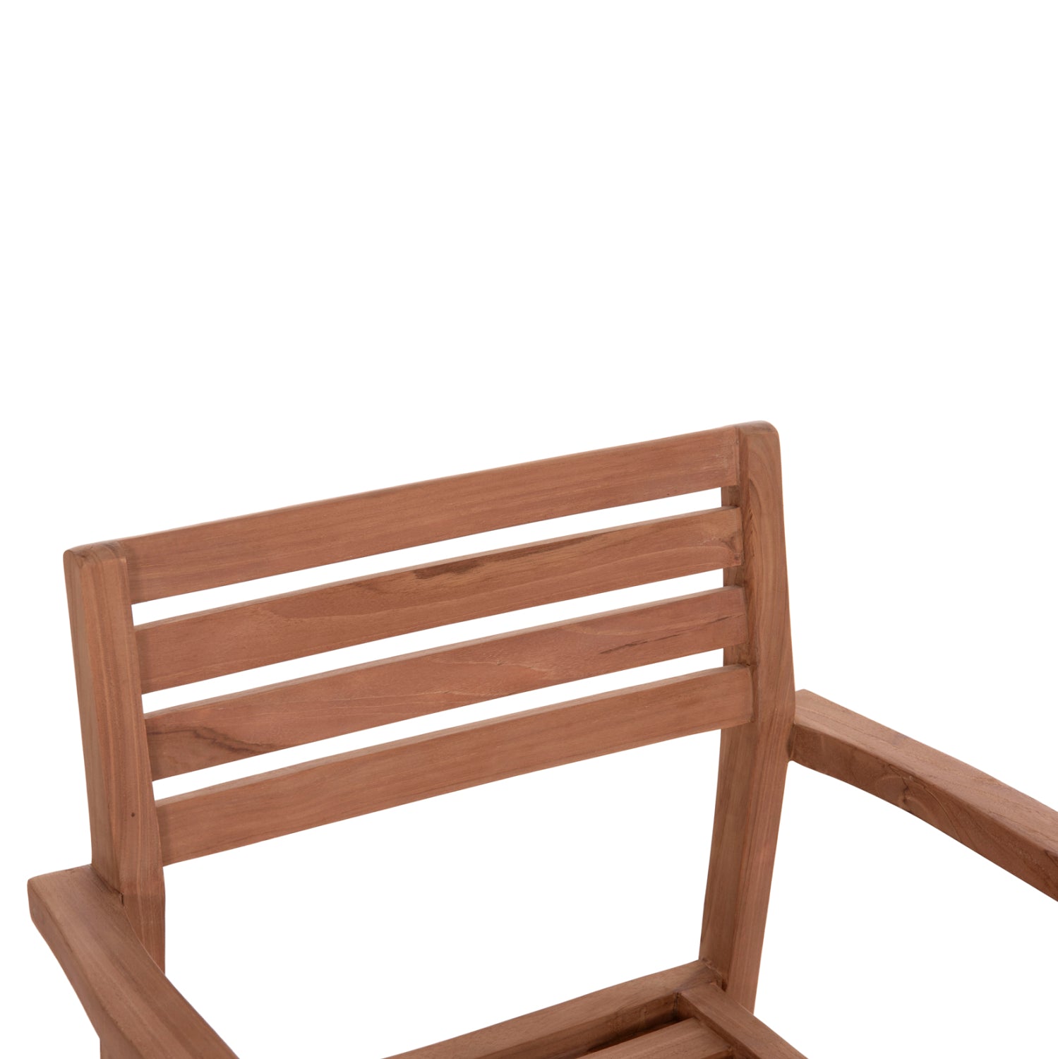 Стол ERMIONI  натурал тиково дърво 60x59x84