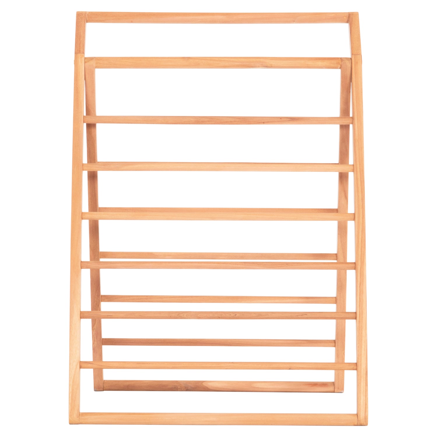 Декоративна подова закачалка  METIC тиково дърво естествен цвят 70x70x102.5см