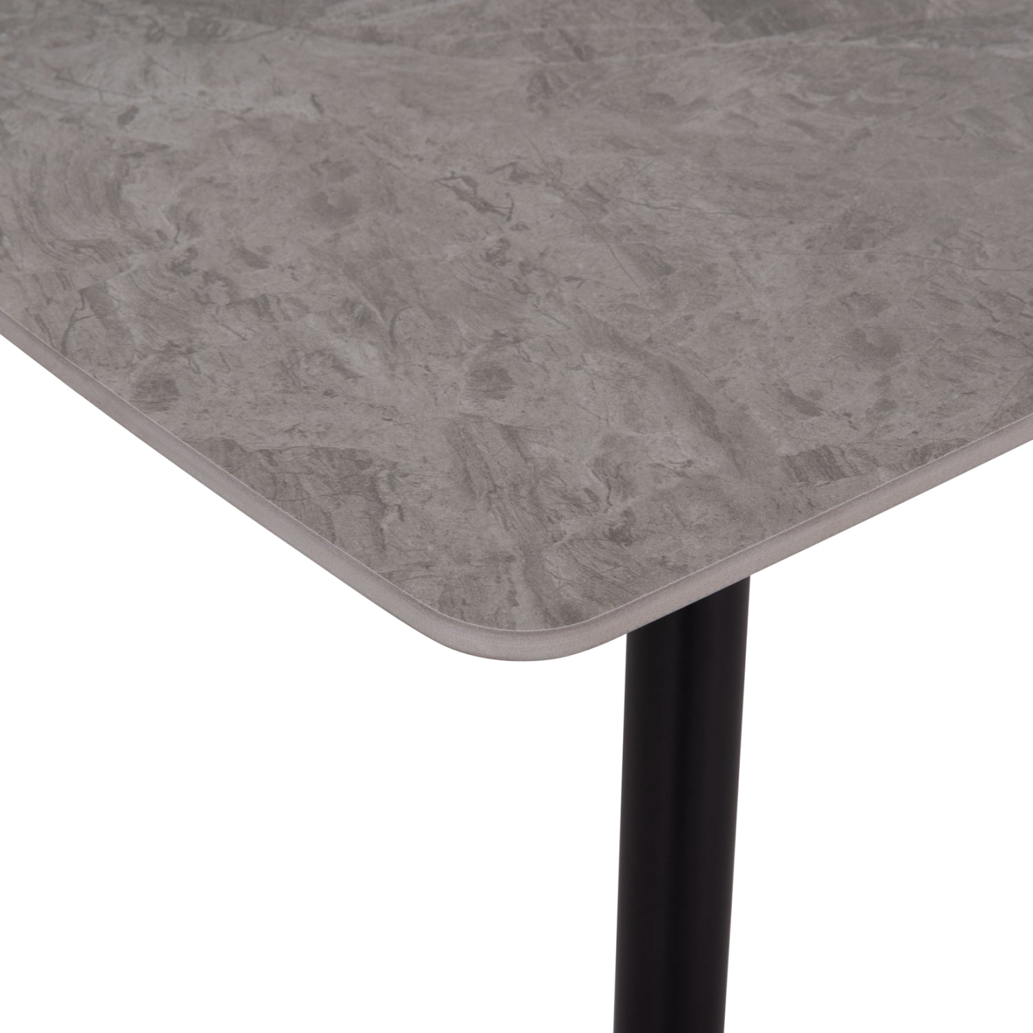 Mаса Raven с визия на сив мрамор 140x80x74см.