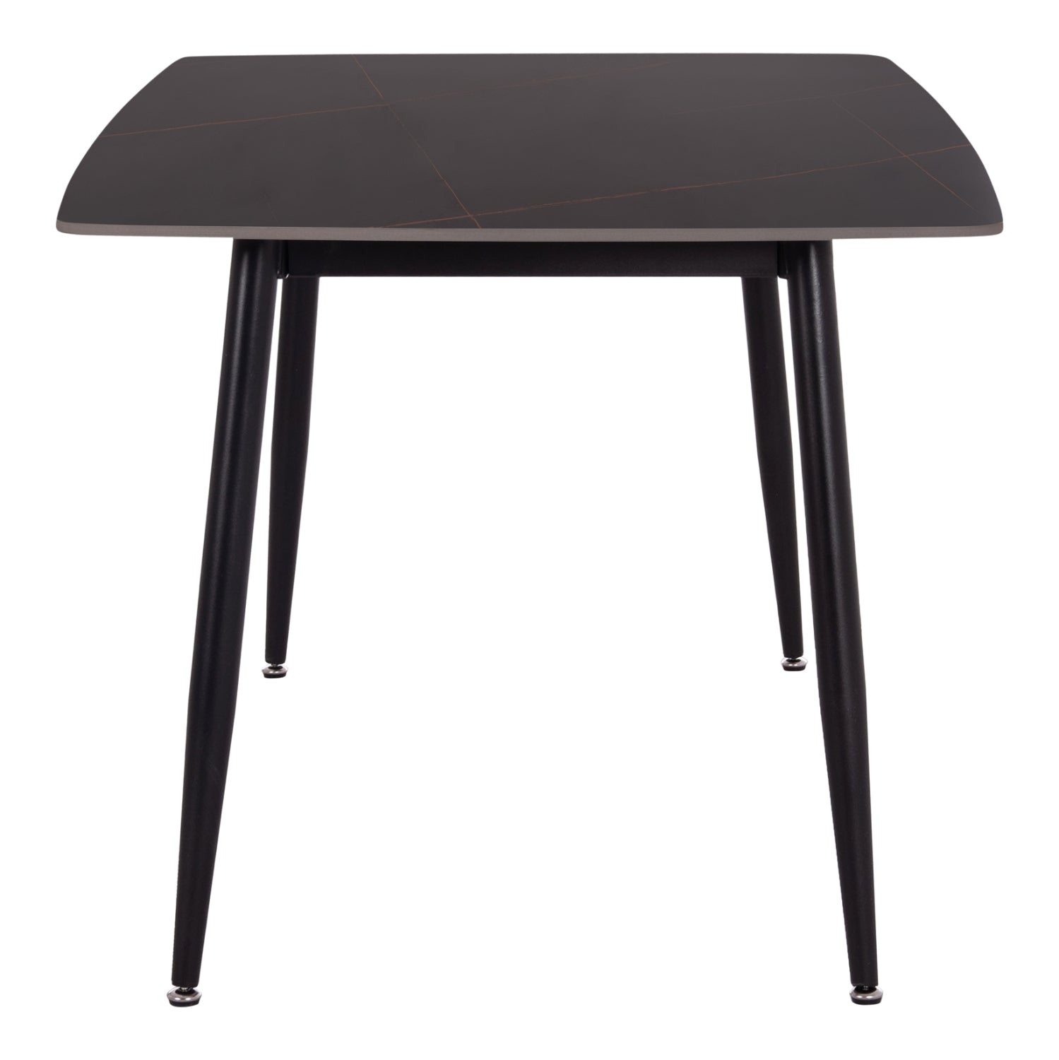 Керамична маса Raven с визия на черен мрамор 160x80x74см.