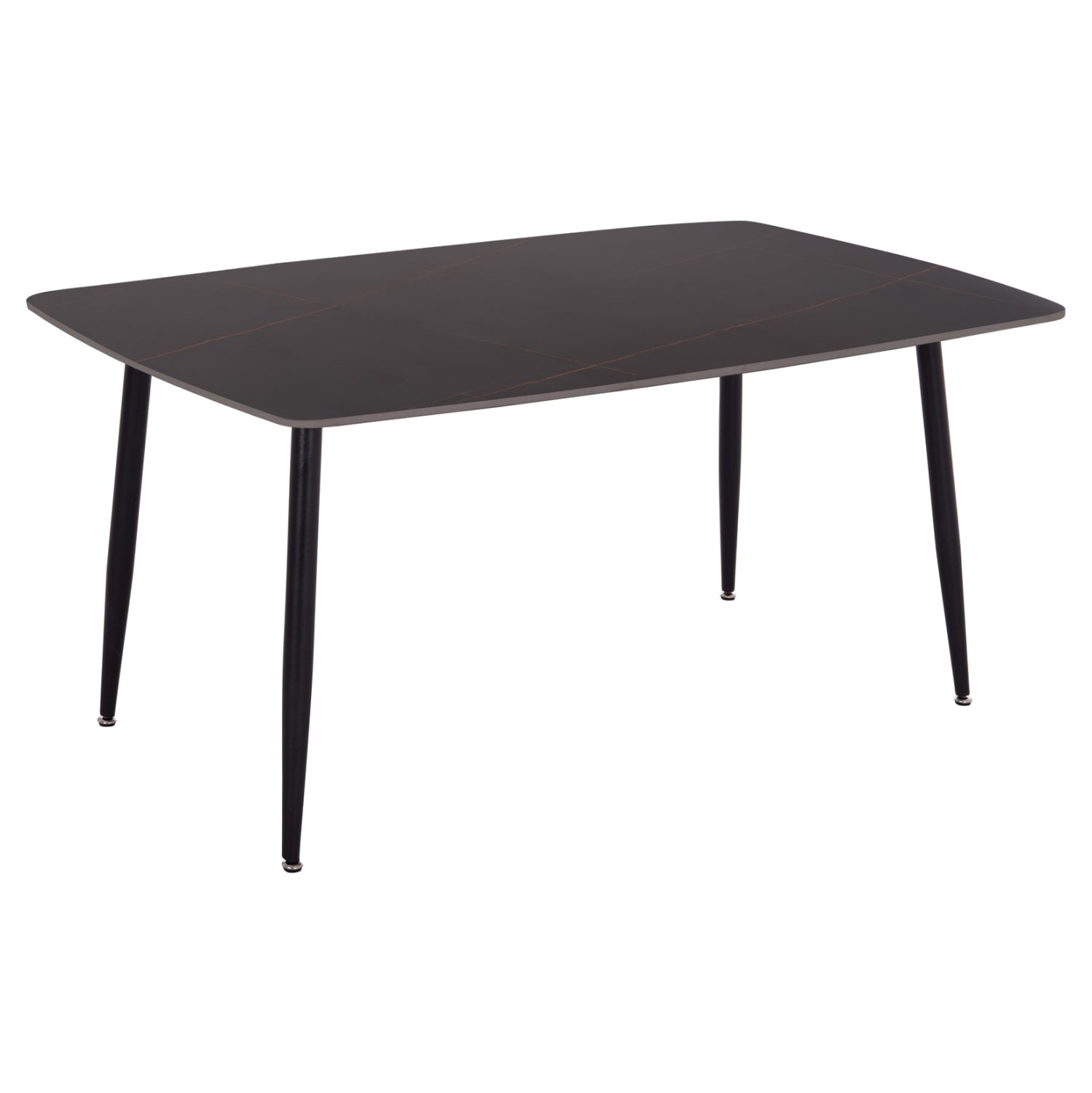 Керамична маса Raven с визия на черен мрамор 160x80x74см.