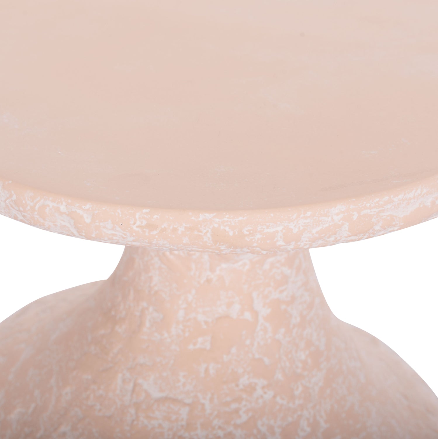 Помощна маса  REBON  ф40см -цвят праскова