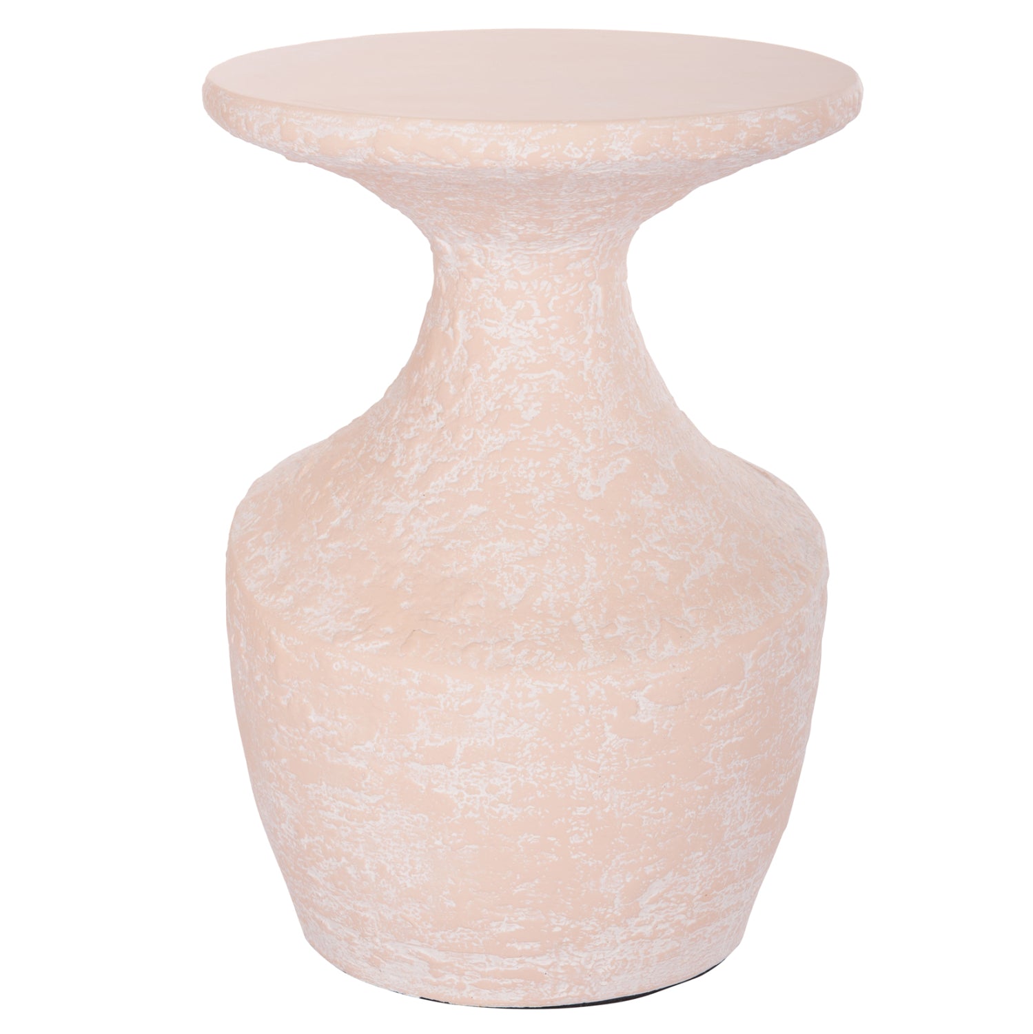 Помощна маса  REBON  ф40см -цвят праскова