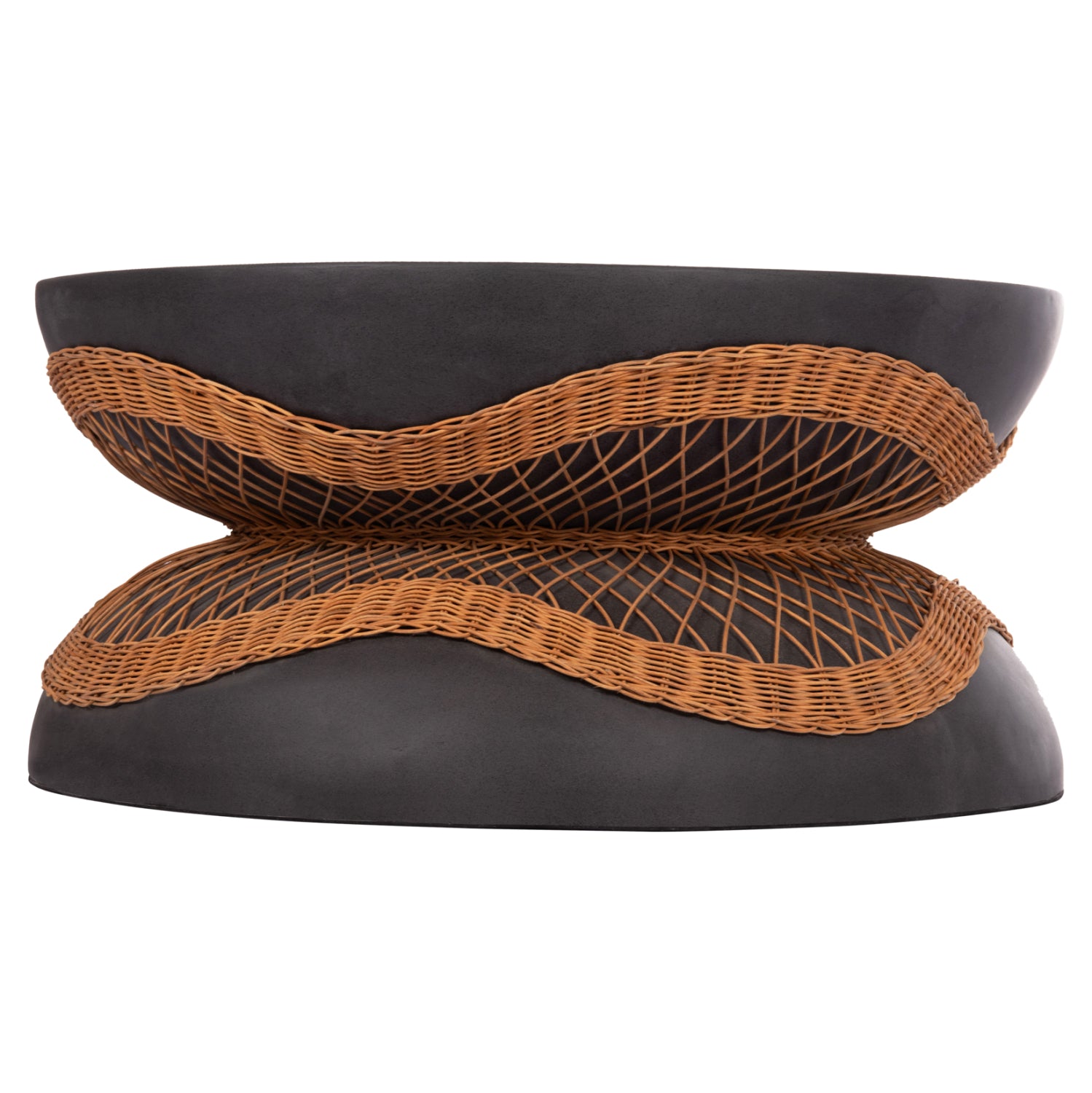 Маса Анна цвят натурал-черен