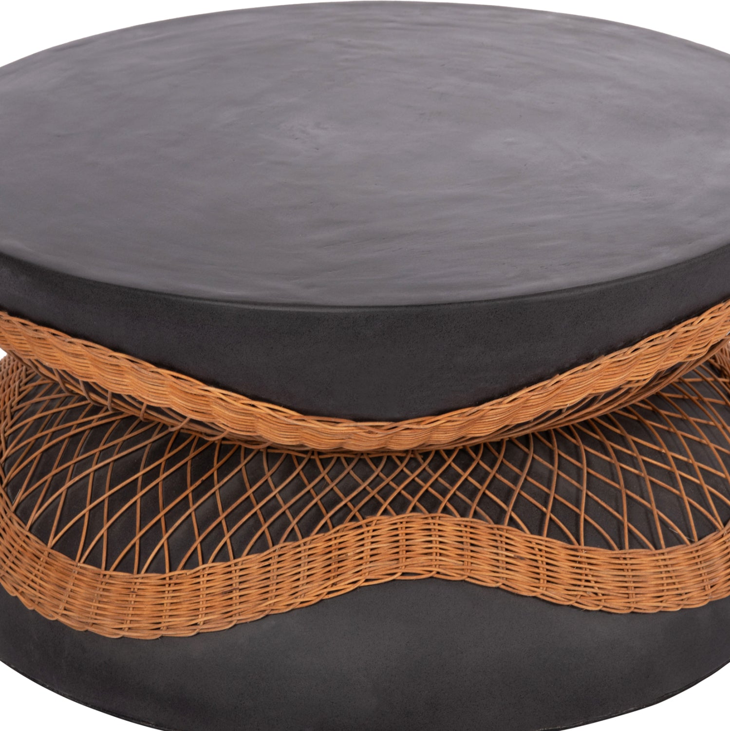 Маса Анна цвят натурал-черен