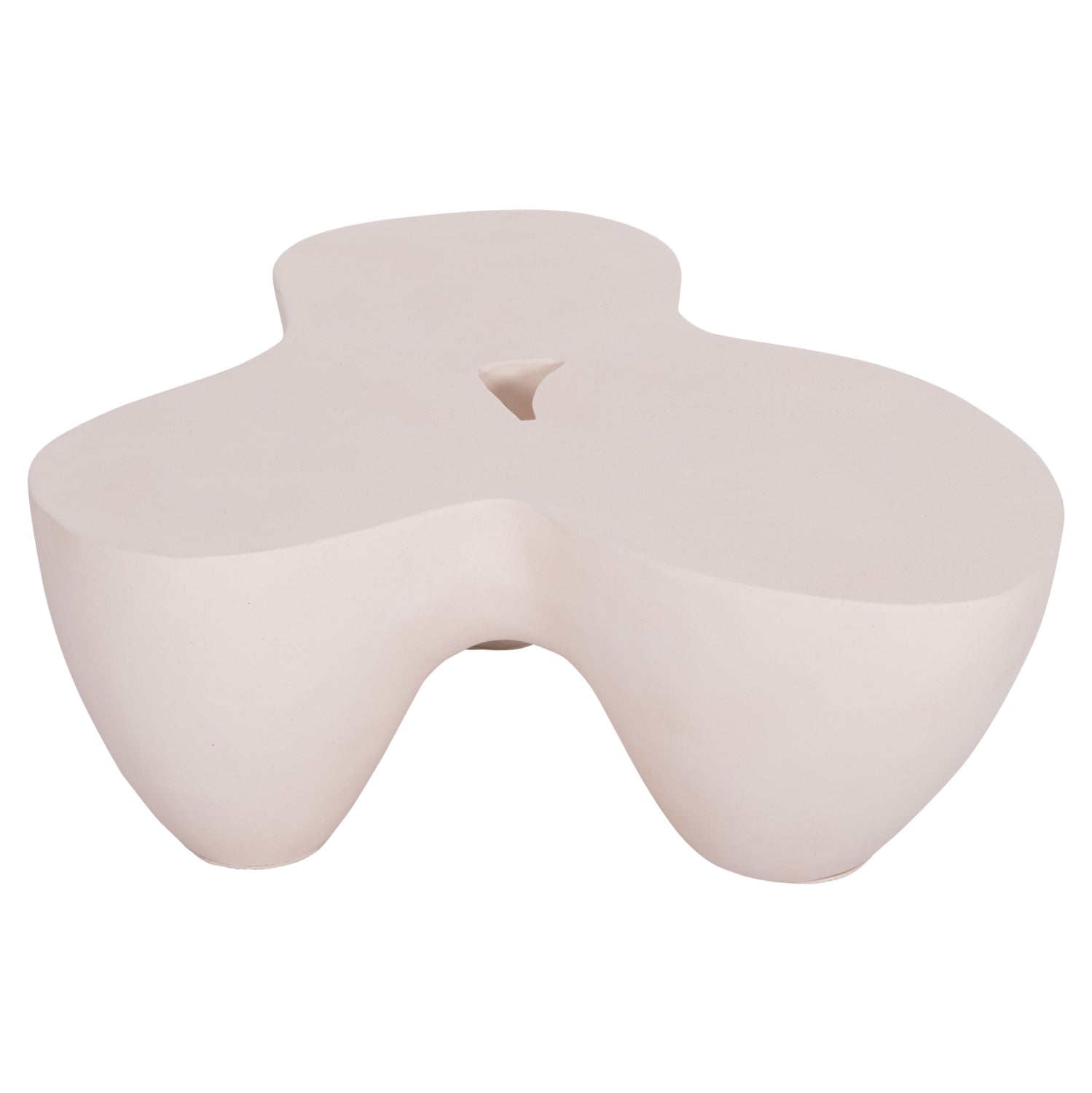 Холна маса  SALLEN бял цвят   108x94x38,5см