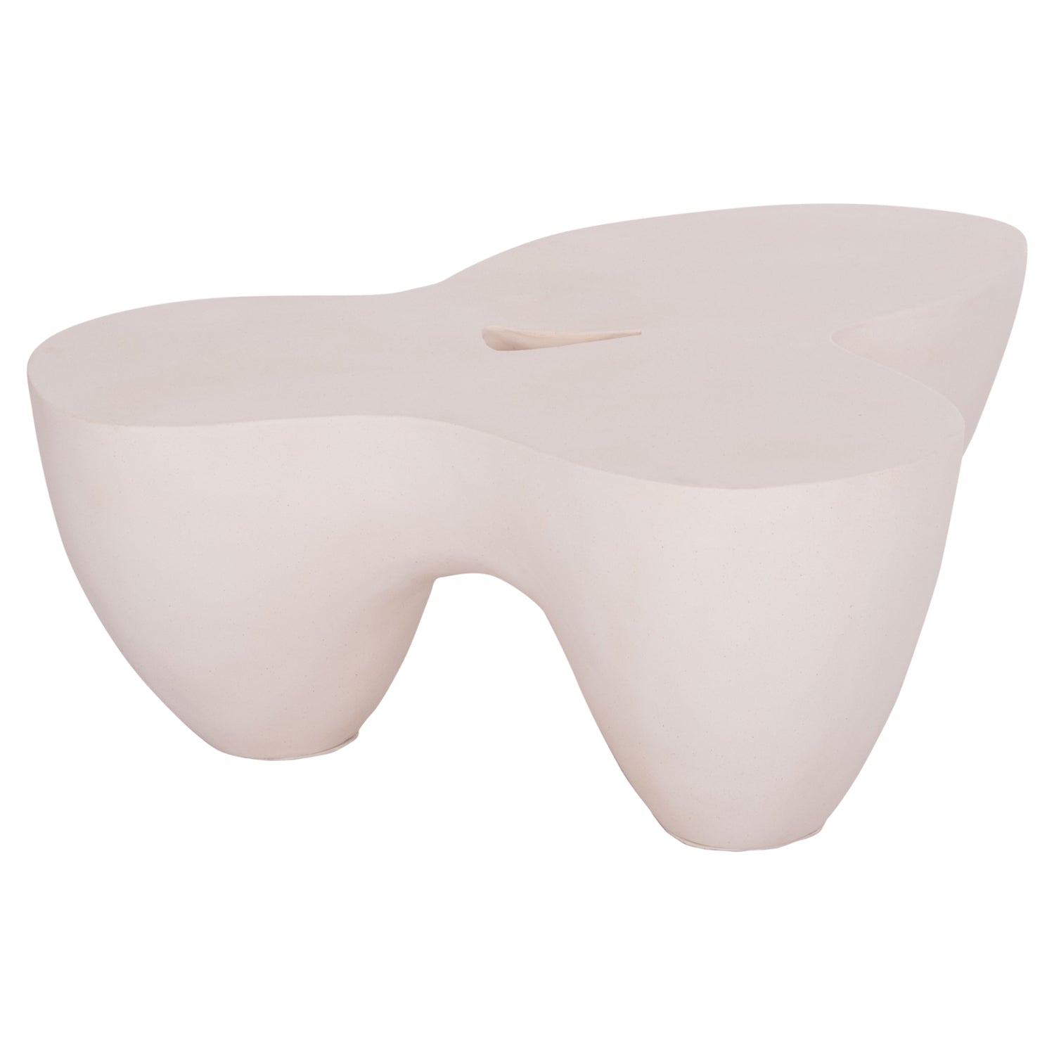 Холна маса  SALLEN бял цвят   108x94x38,5см