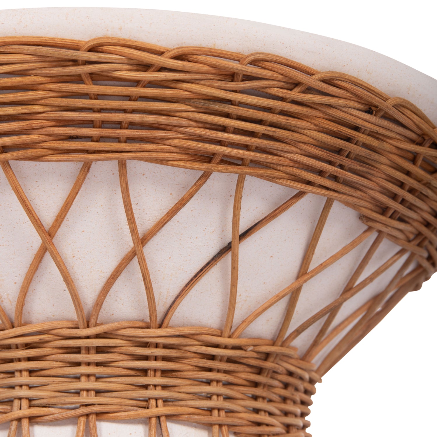 Маса Делия цвят натурал-бял