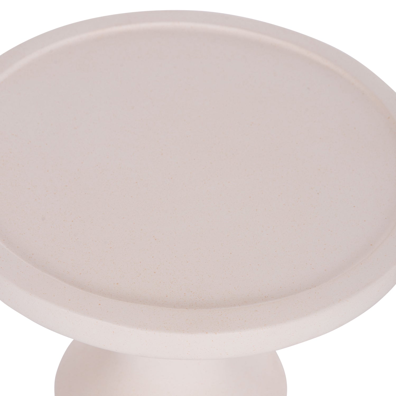 Помощна маса TRED бял цвят Φ40x61см