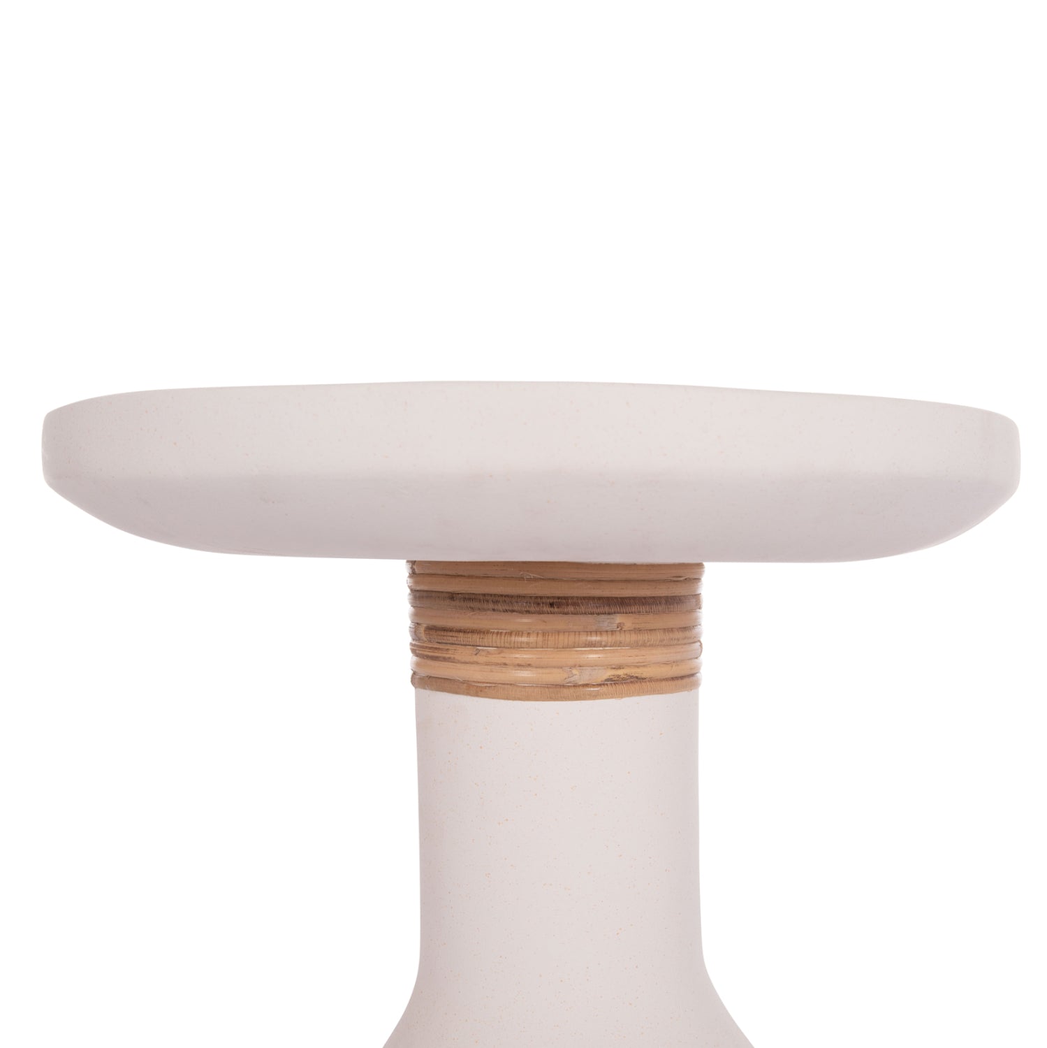 Помощна маса TRED бял цвят Φ40x61см