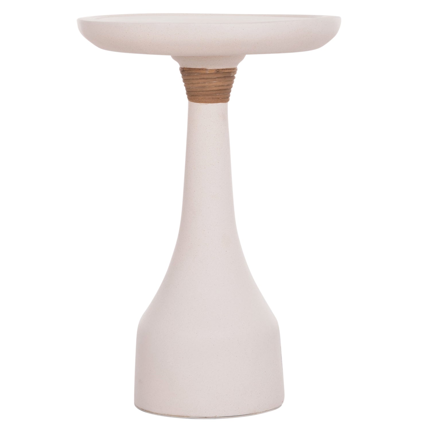 Помощна маса за лампа TORG фибро цимент бял φ41x62КГ.