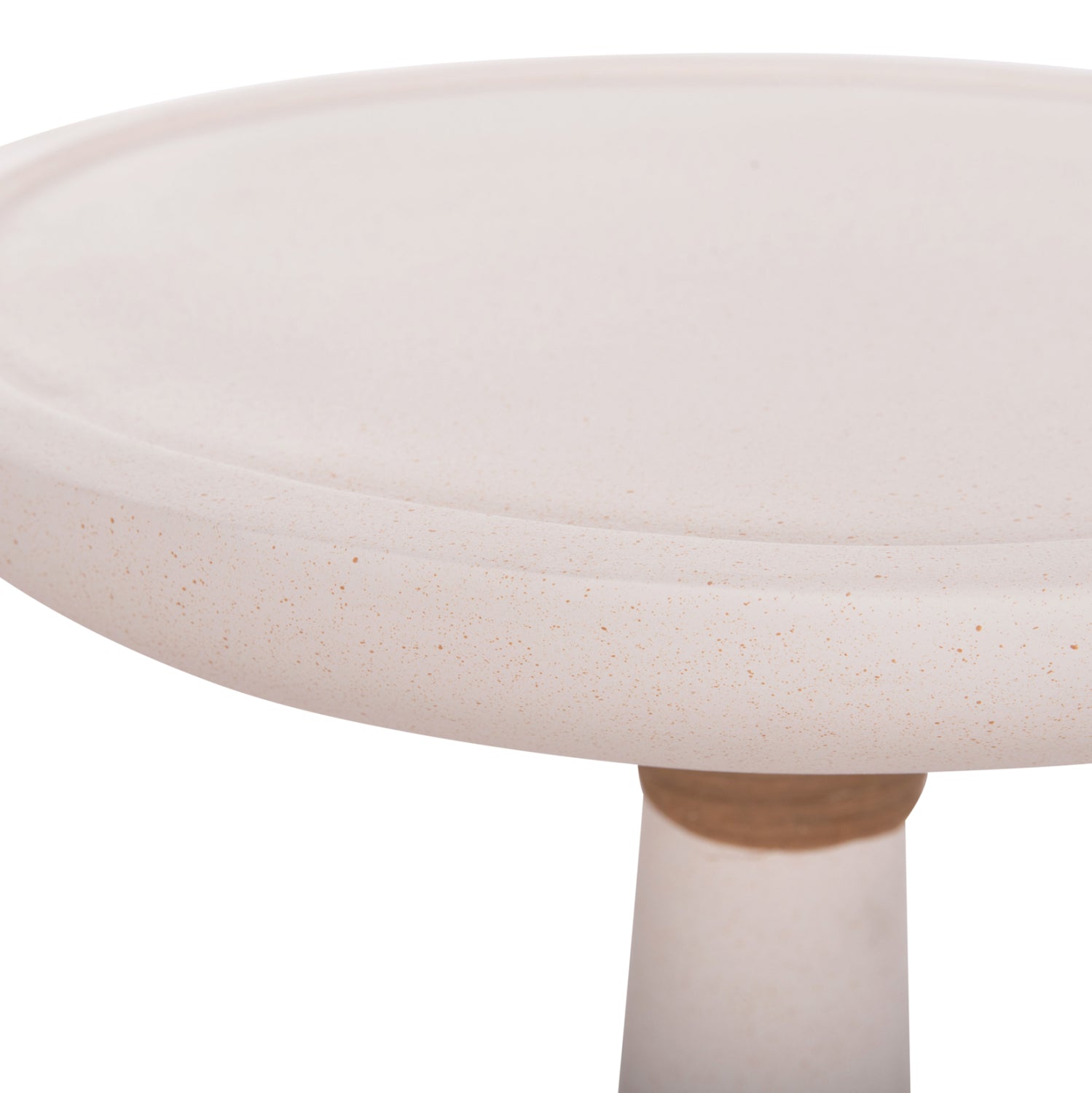 Помощна маса за лампа TORG фибро цимент бял φ41x62КГ.