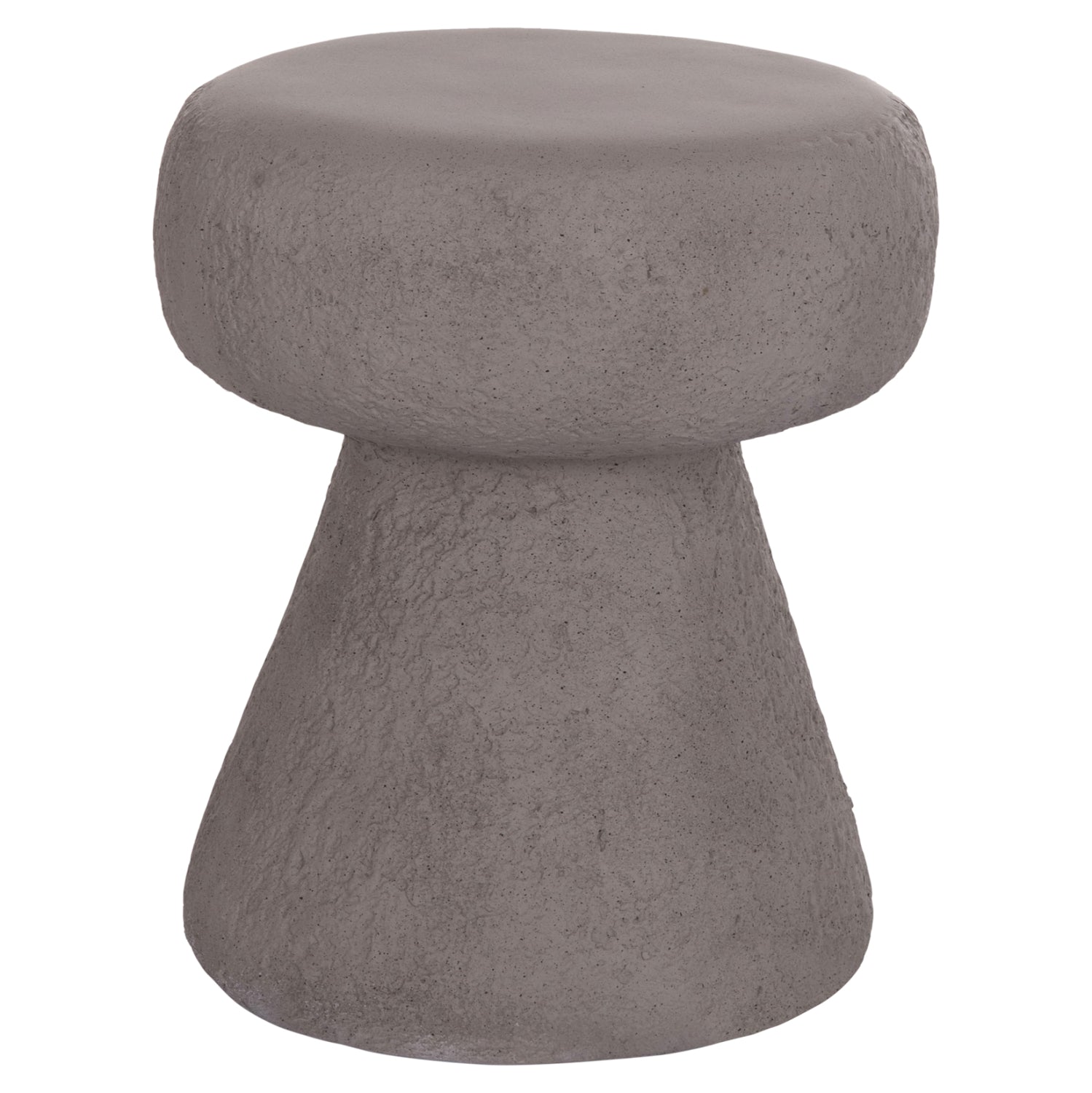 Табуретка  INTERON сив цвят Φ34x39