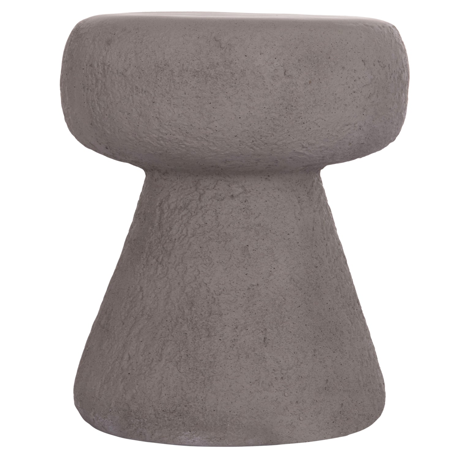 Табуретка  INTERON сив цвят Φ34x39