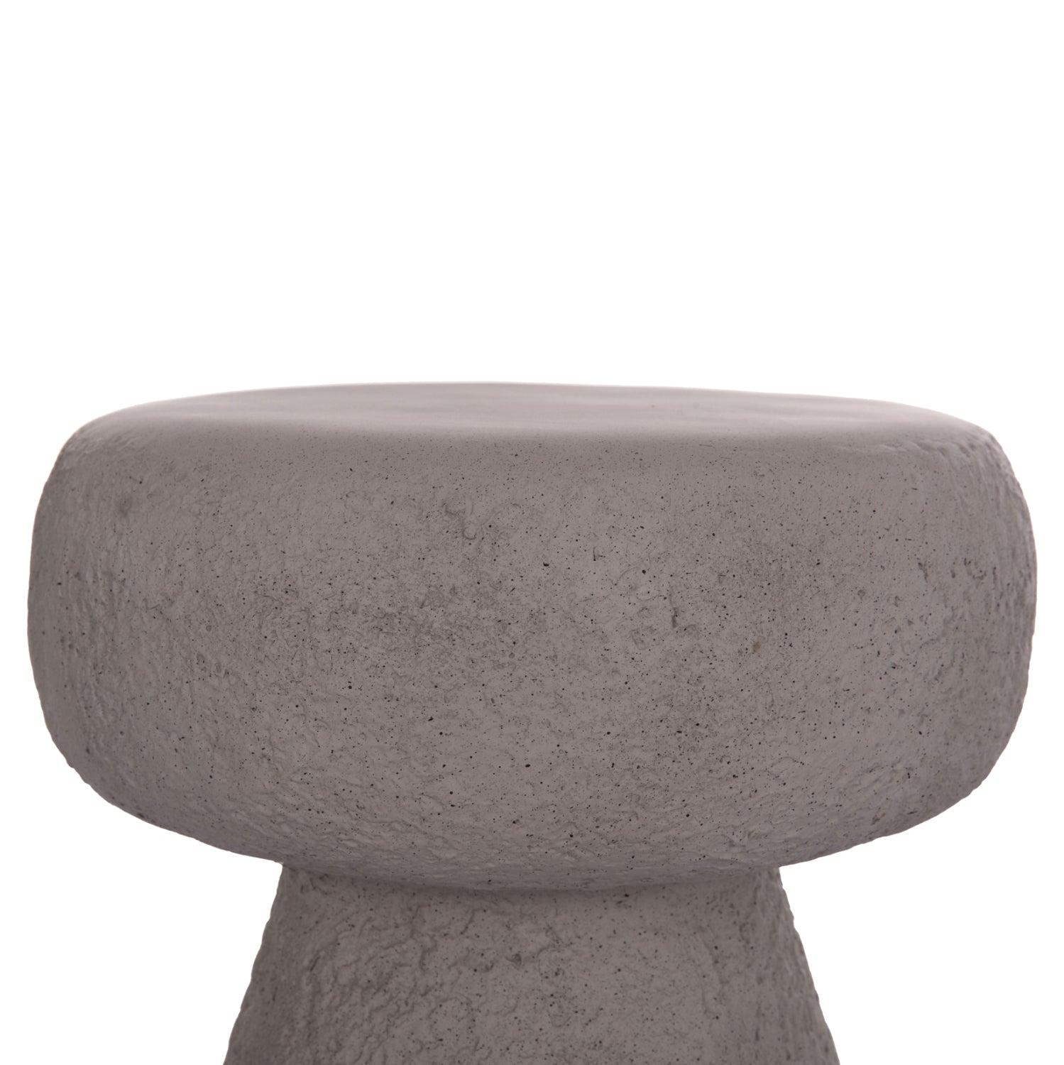 Табуретка  INTERON сив цвят Φ34x39