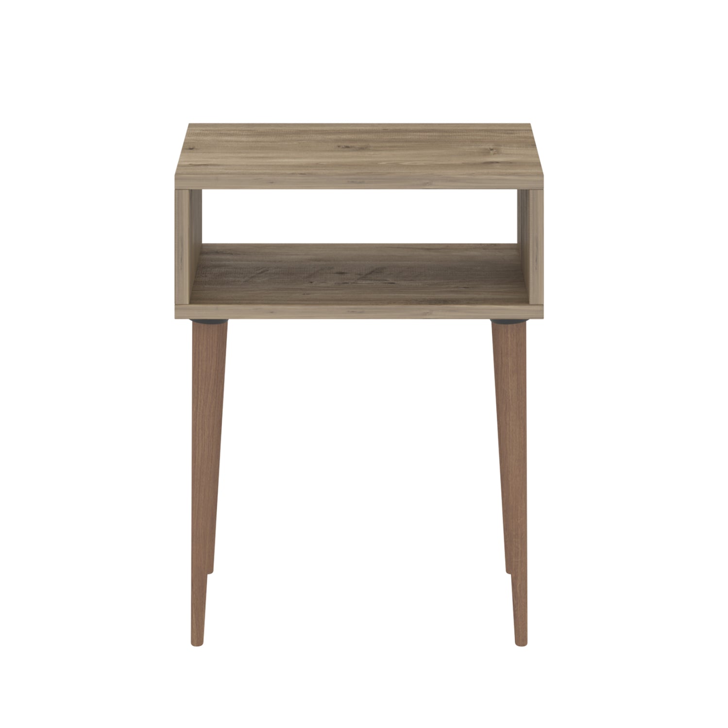 Нощно шкафче TODD  цвят дъб 45x30x58см