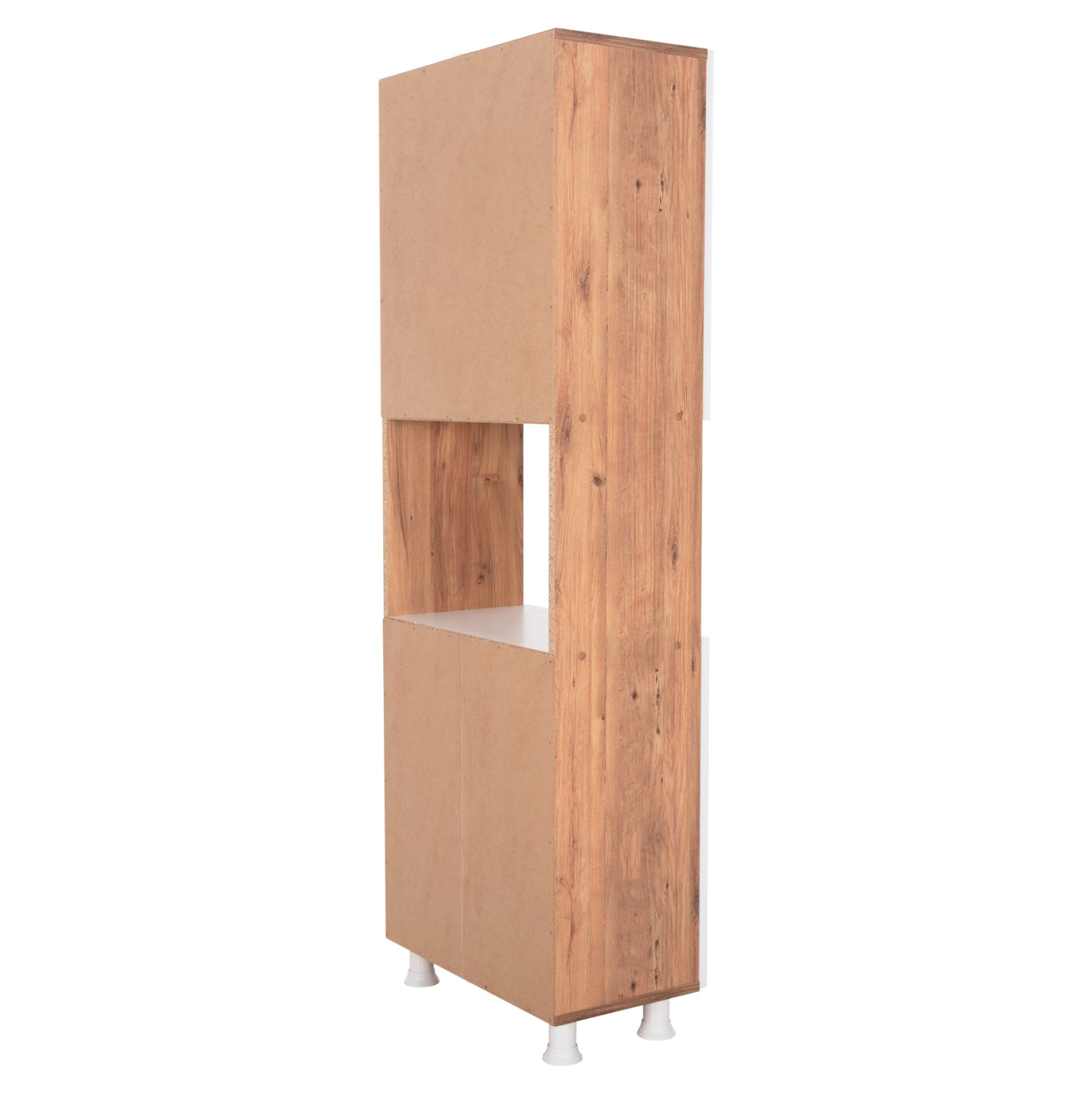 Кухненски мебели/шкафове rad меламин натурално бял 55.5x32x165см