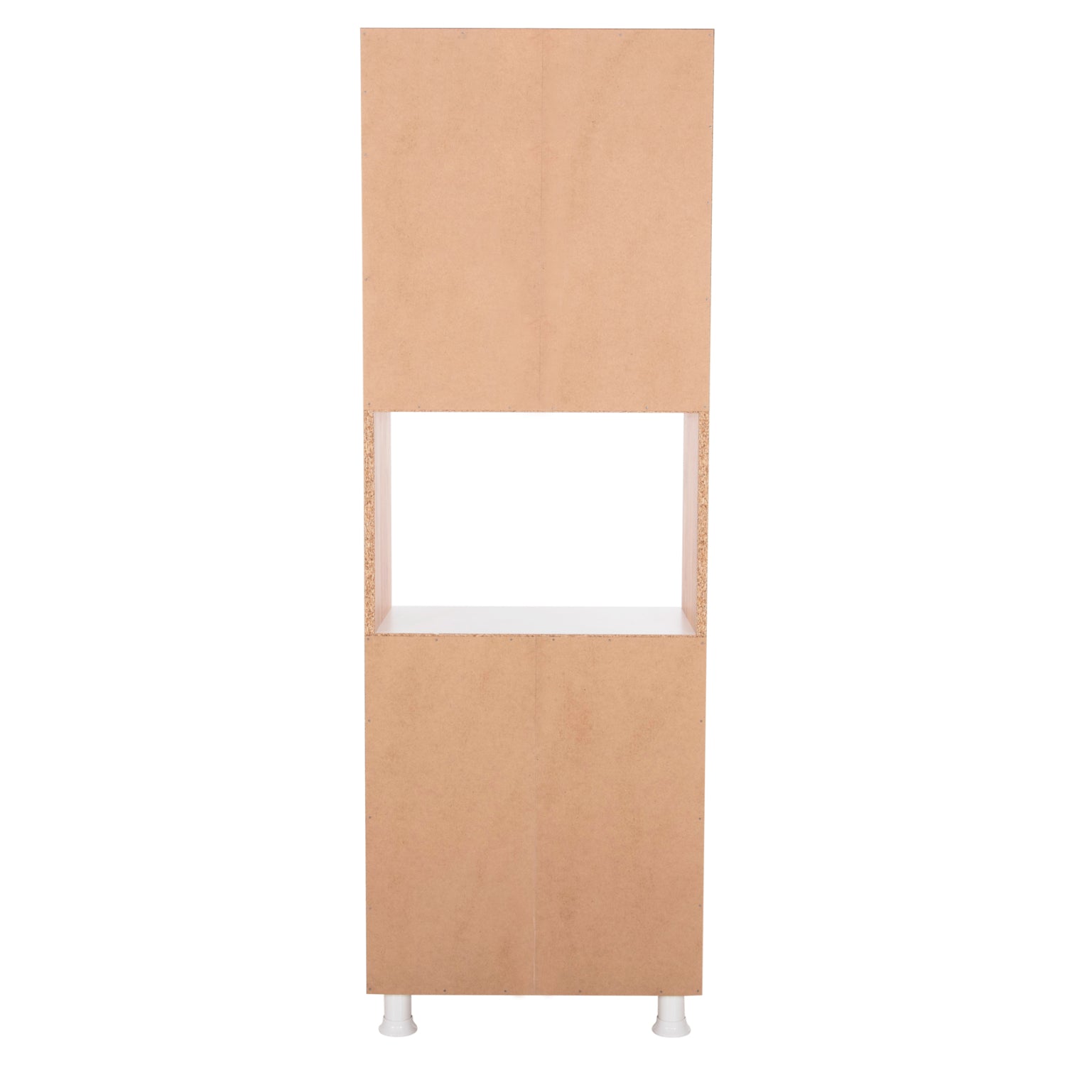 Кухненски мебели/шкафове rad меламин натурално бял 55.5x32x165см