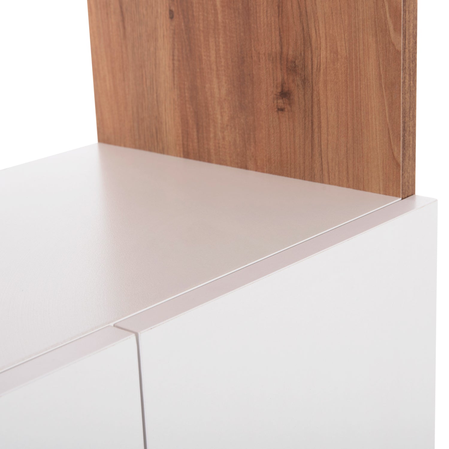 Кухненски мебели/шкафове rad меламин натурално бял 55.5x32x165см