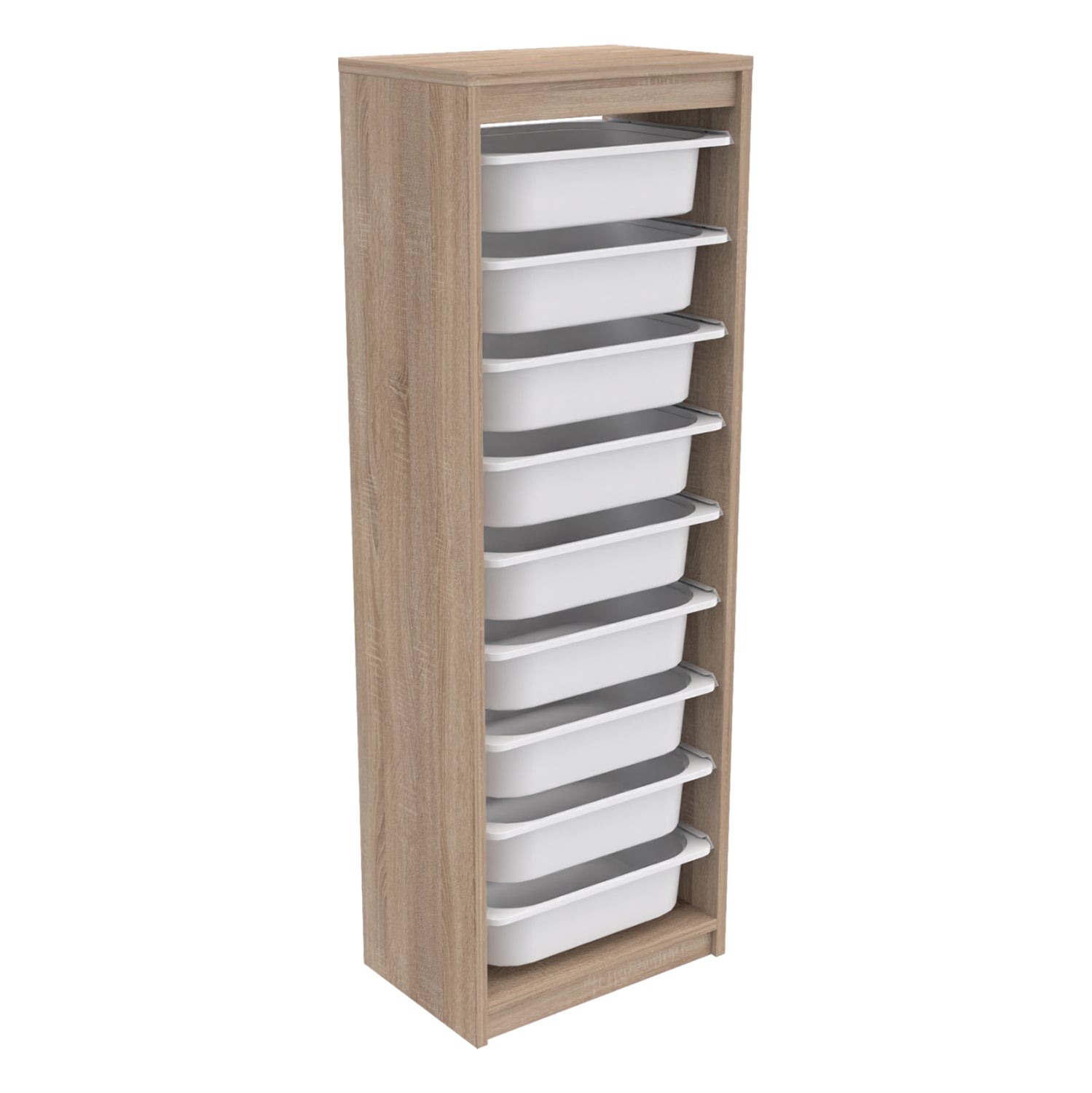 Етажерка SANI  цвят сонама  45,5x29,6x125