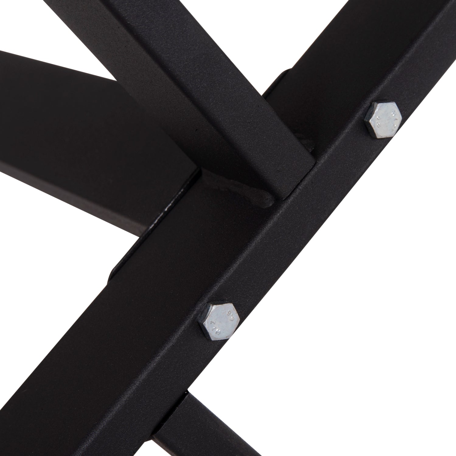 Трапезна маса  LANA меламин бял мрамор - черни метални крака 140x70x72см