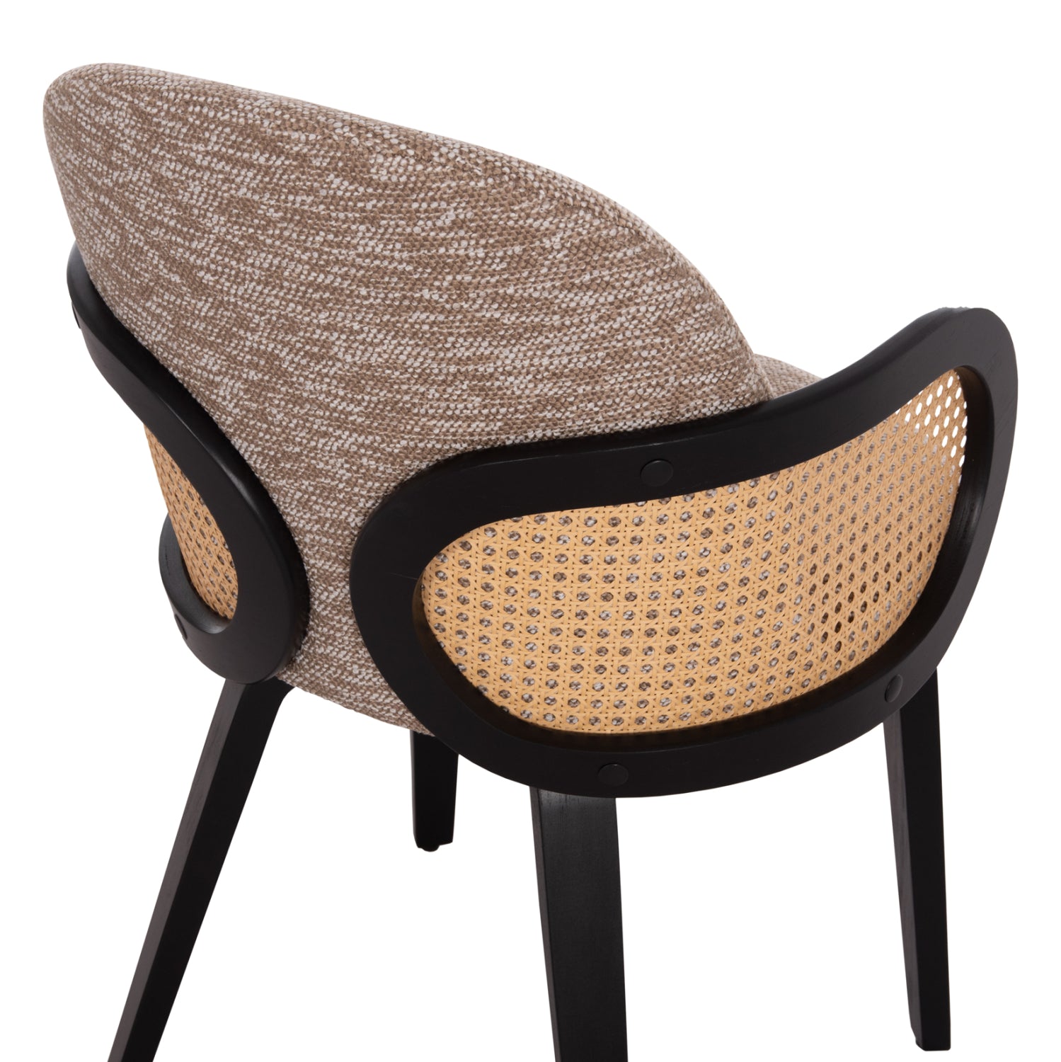 Кресло Becker кафяв-черен цвят    54х62х79см