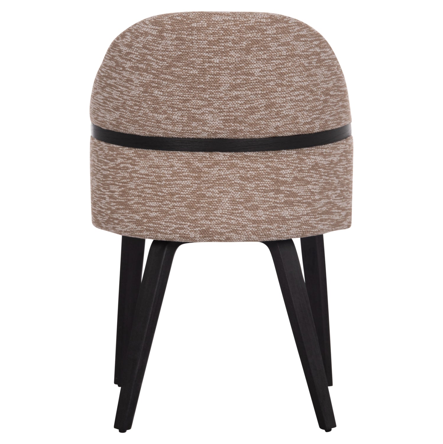 Трапезен стол Dekker кафяв-черен цвят  50x60x80см