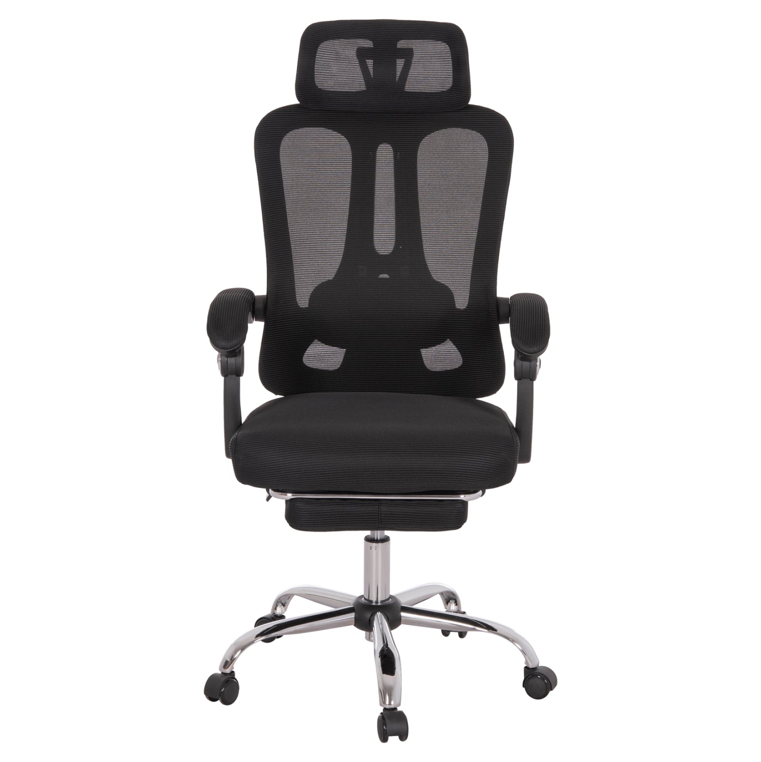 Офис стол BARNET черен цвят  61x62x123см