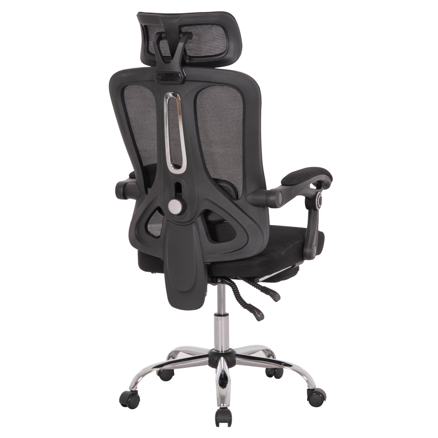 Офис стол BARNET черен цвят  61x62x123см