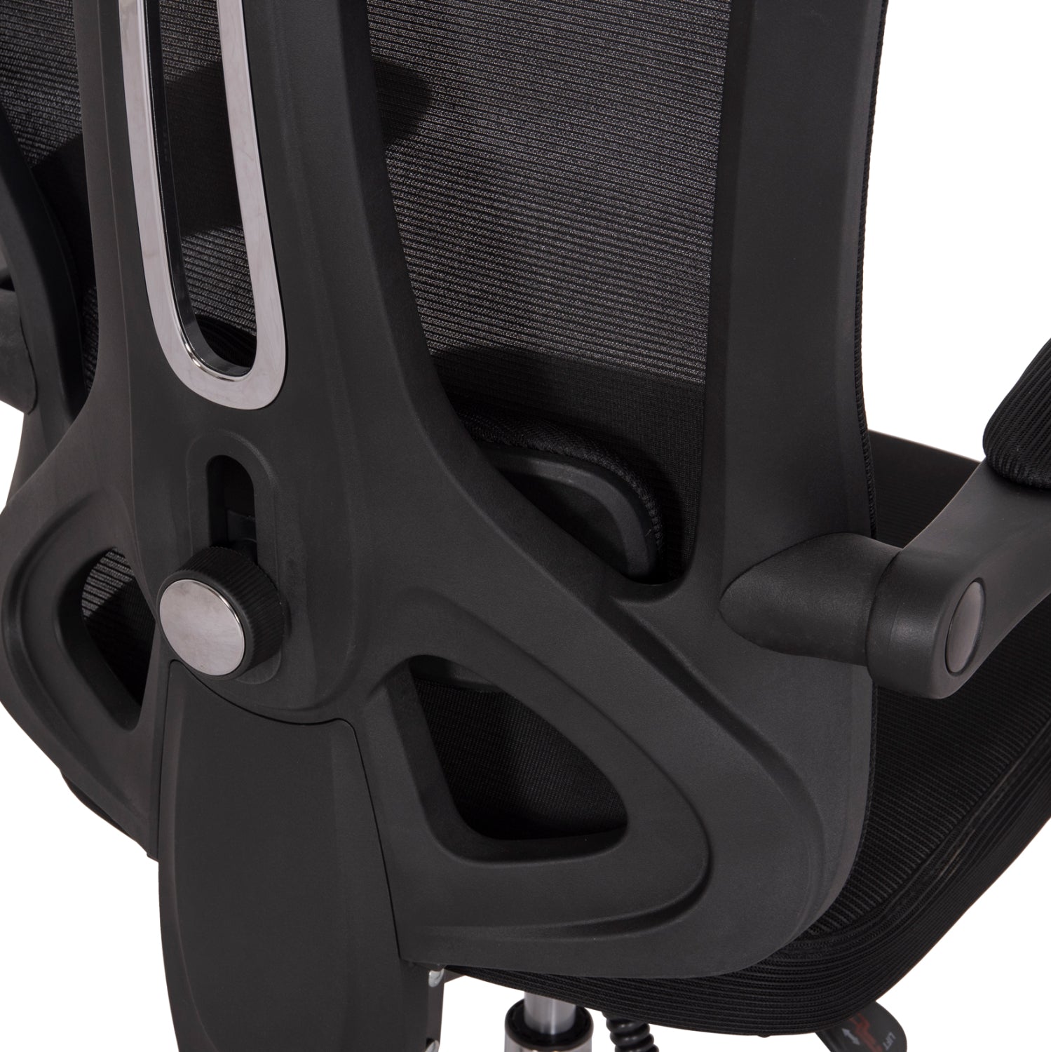 Офис стол BARNET черен цвят  61x62x123см