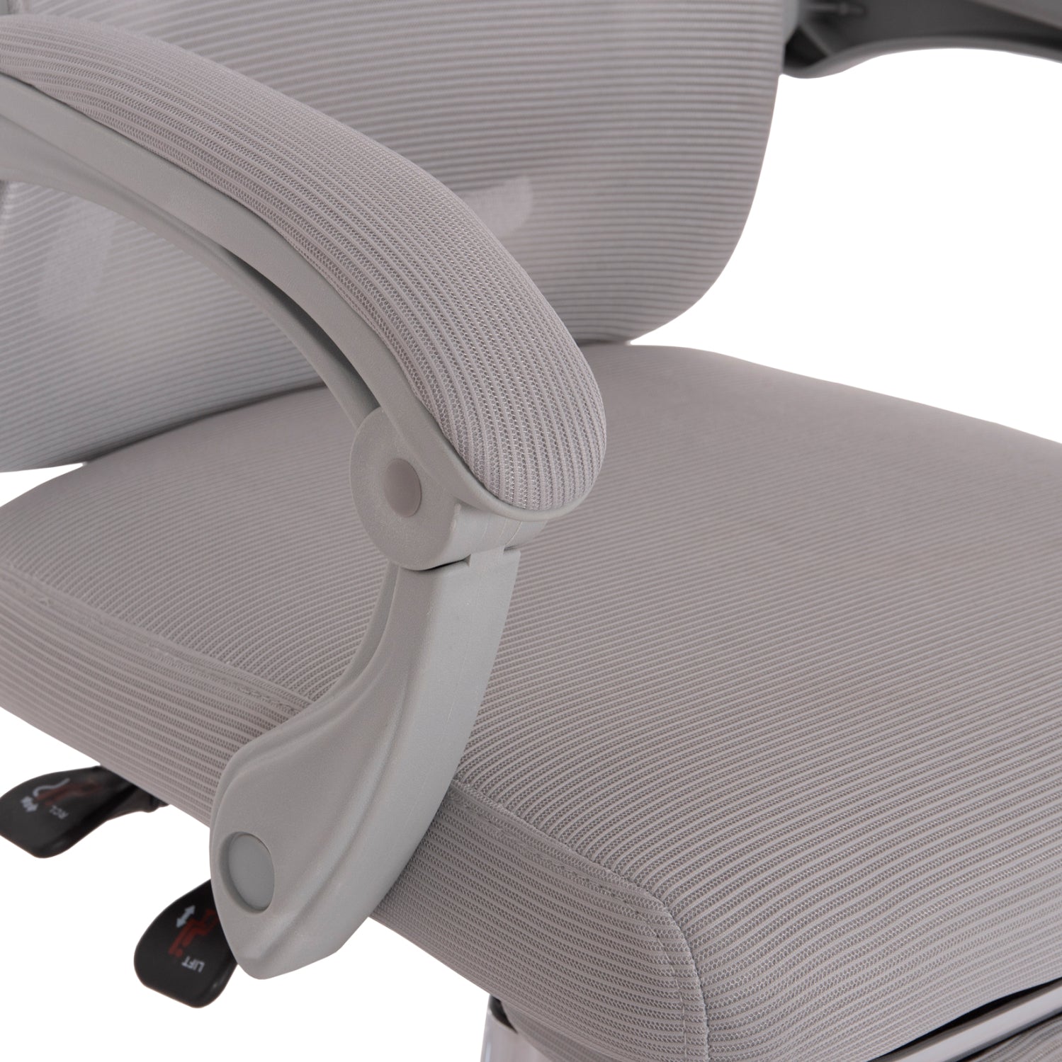 Офис стол Barnet сив цвят  61x62x123см