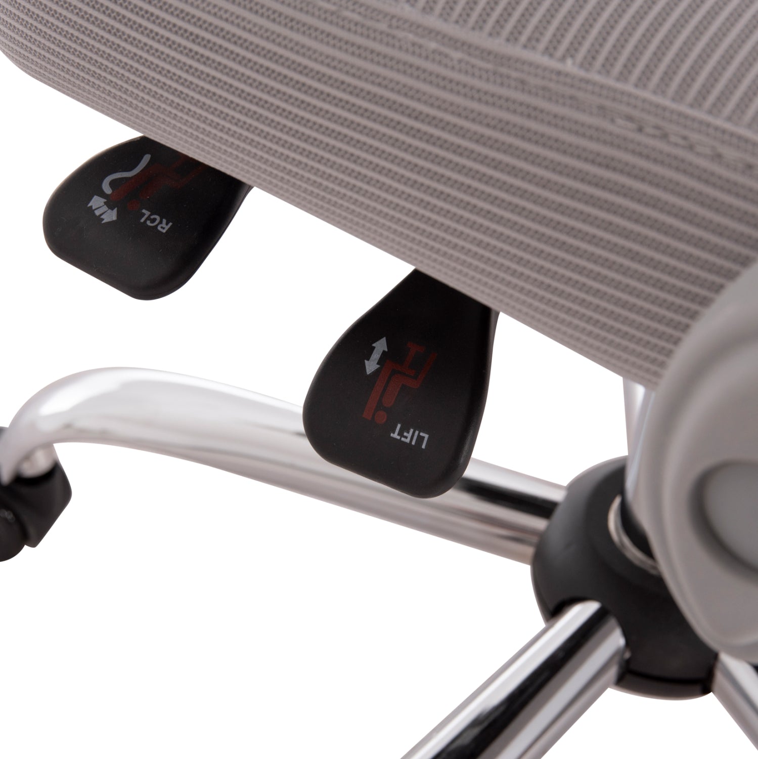 Офис стол Barnet сив цвят  61x62x123см