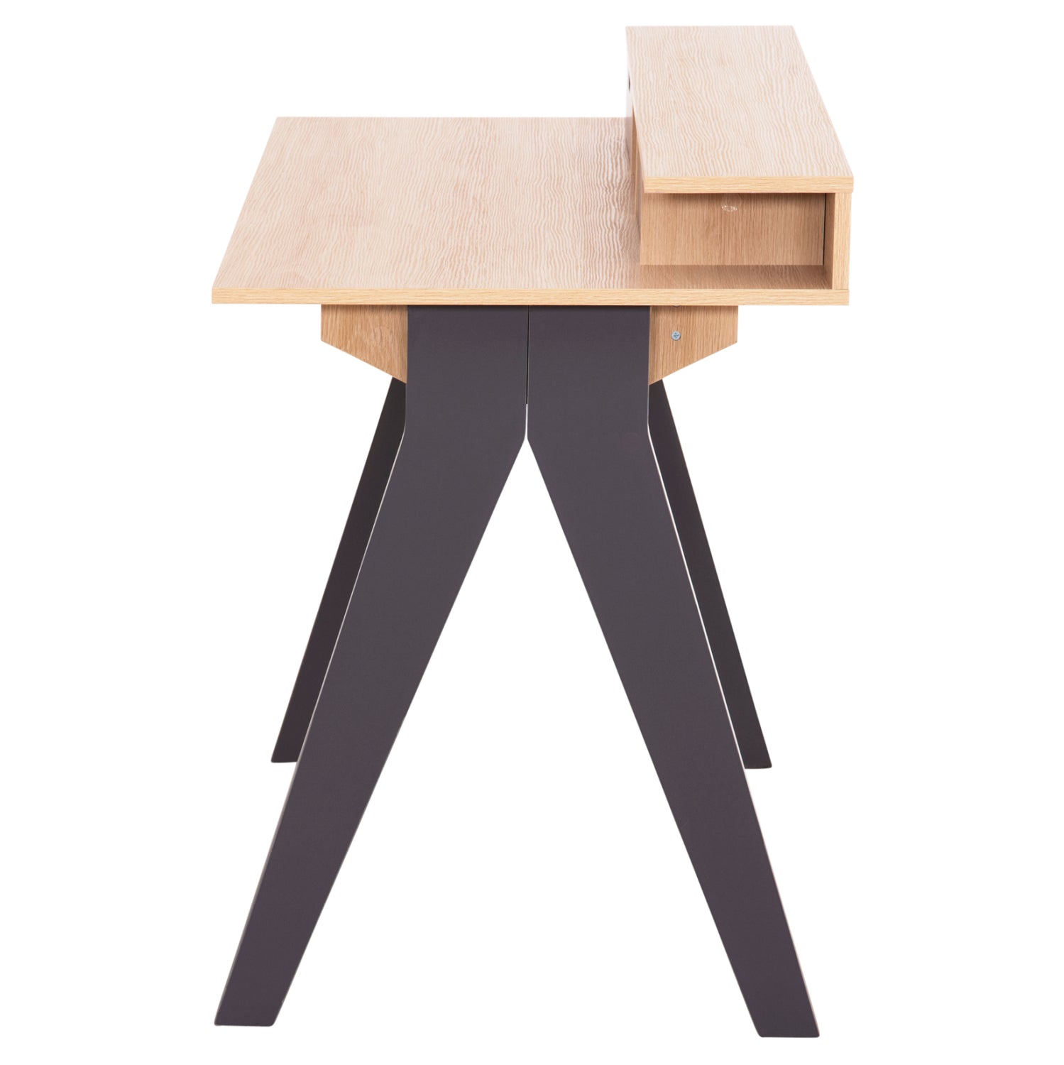 Офис бюро REXIN сонома-сив цвят 120x19-59x75-85.5см