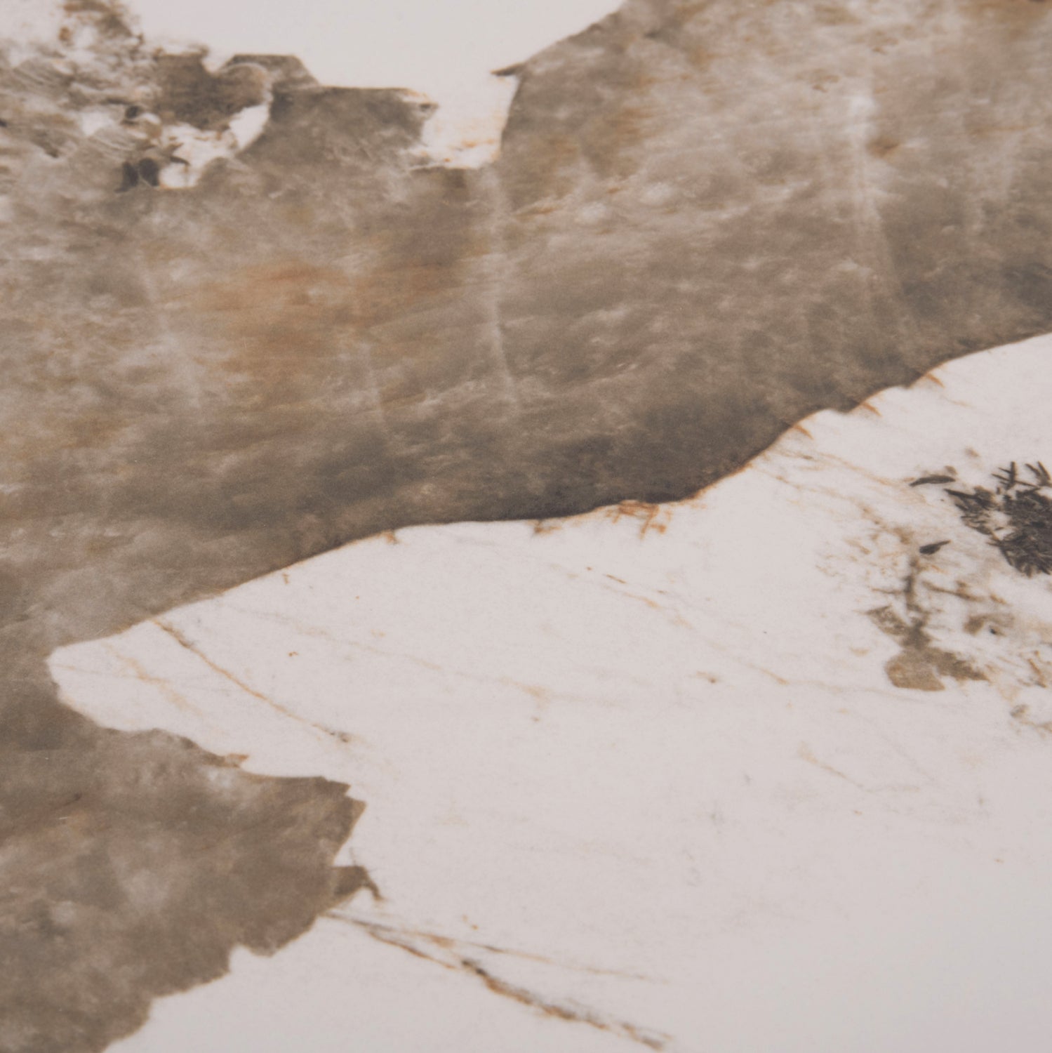 Трапезарна маса tetran черна основа -- синтерован камък pandora 80x80x74см