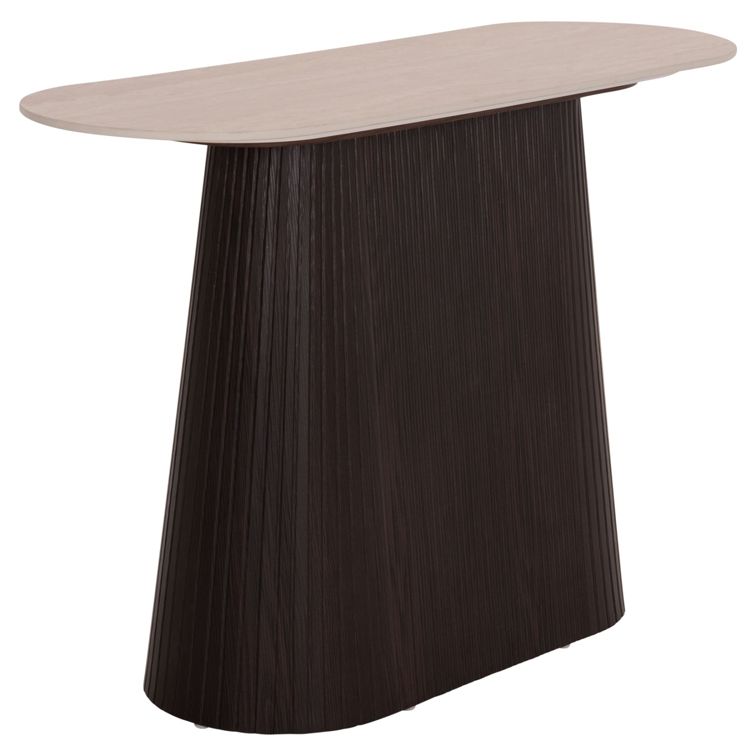 Конзола  CATER керамичен плот вид на травертин-мдф основа 120x40x77см.