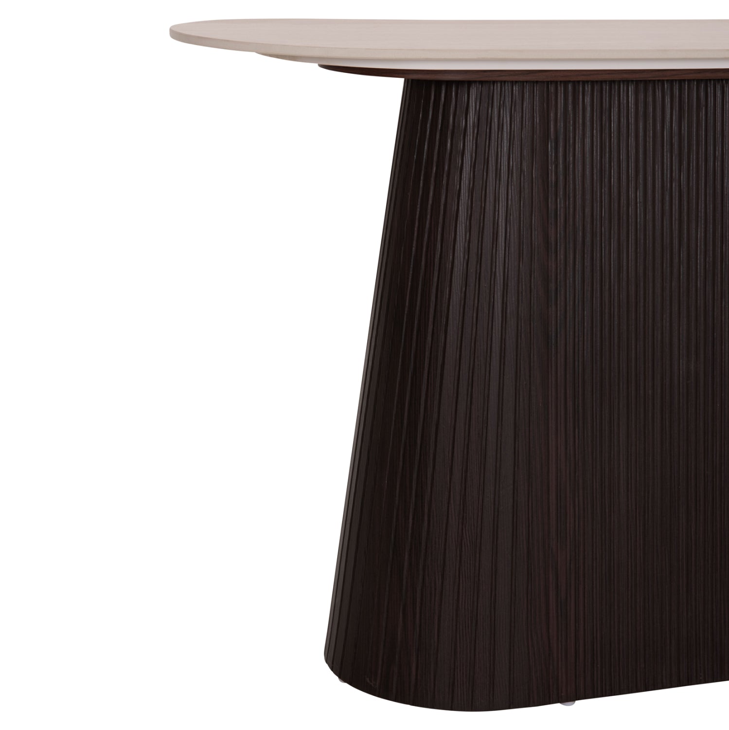 Конзола  CATER керамичен плот вид на травертин-мдф основа 120x40x77см.