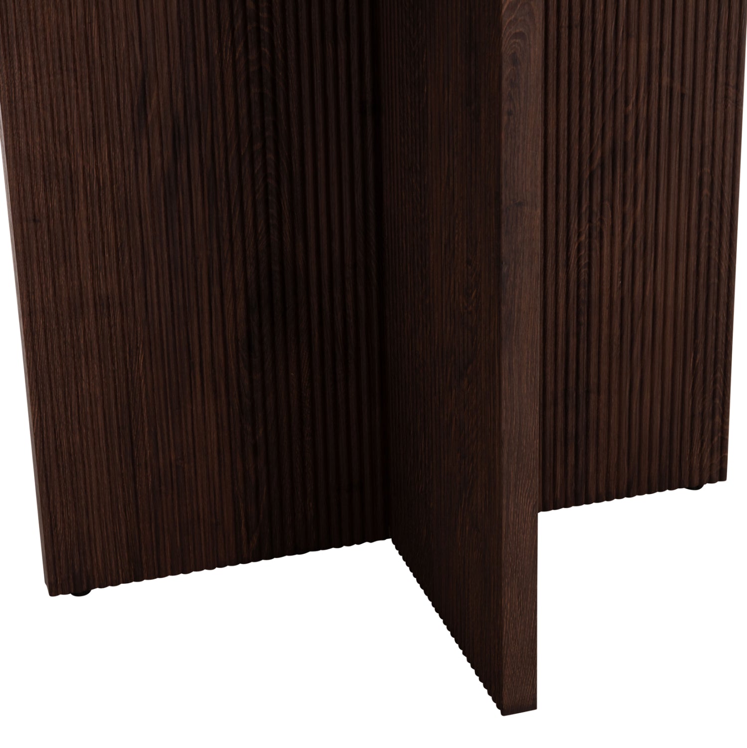 Кръгла трапезна маса SKY керамичен плот от травертин Ф120x76см