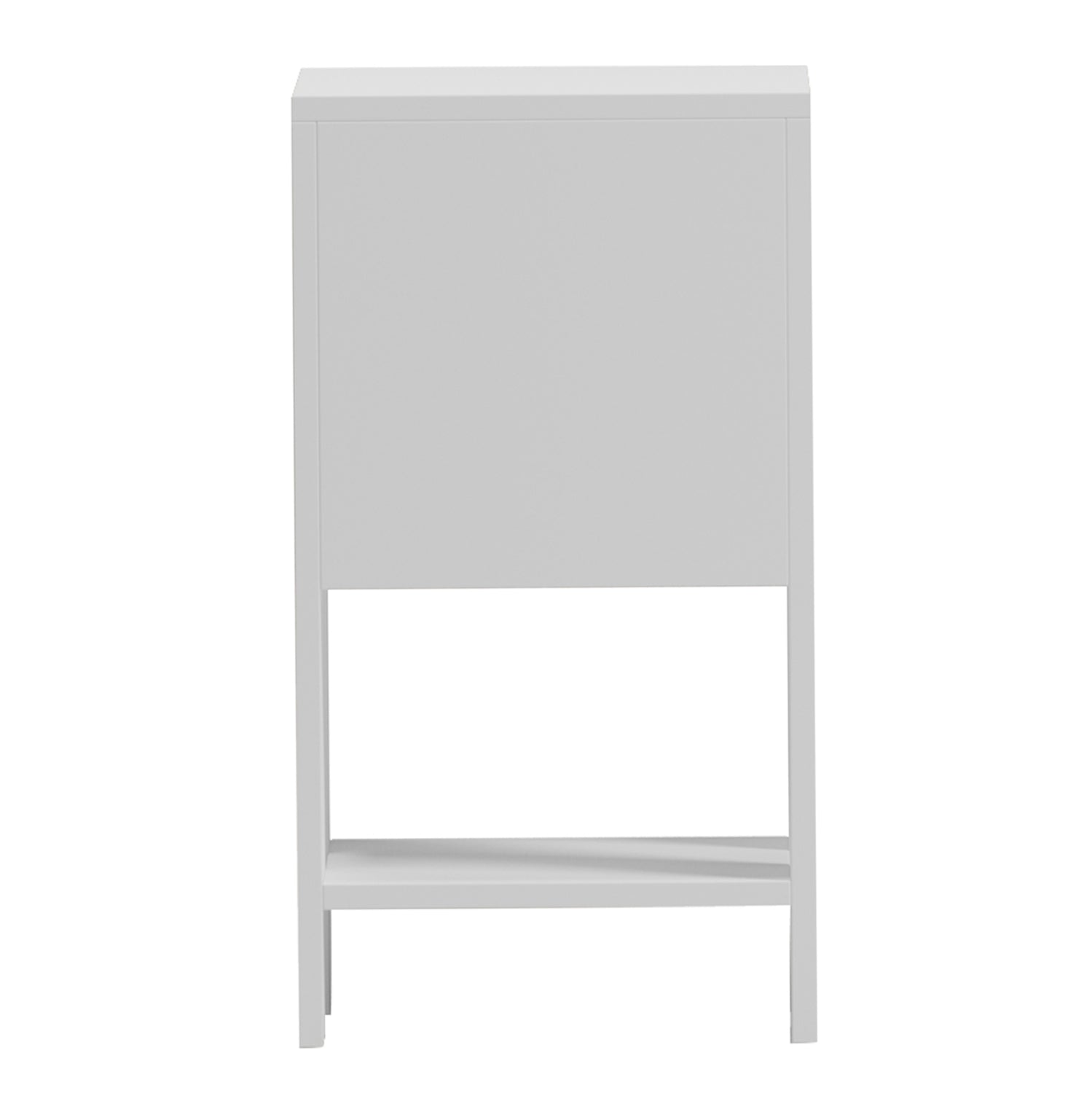 Нощно шкафче argus меламин в бяло 30x30x55всм.