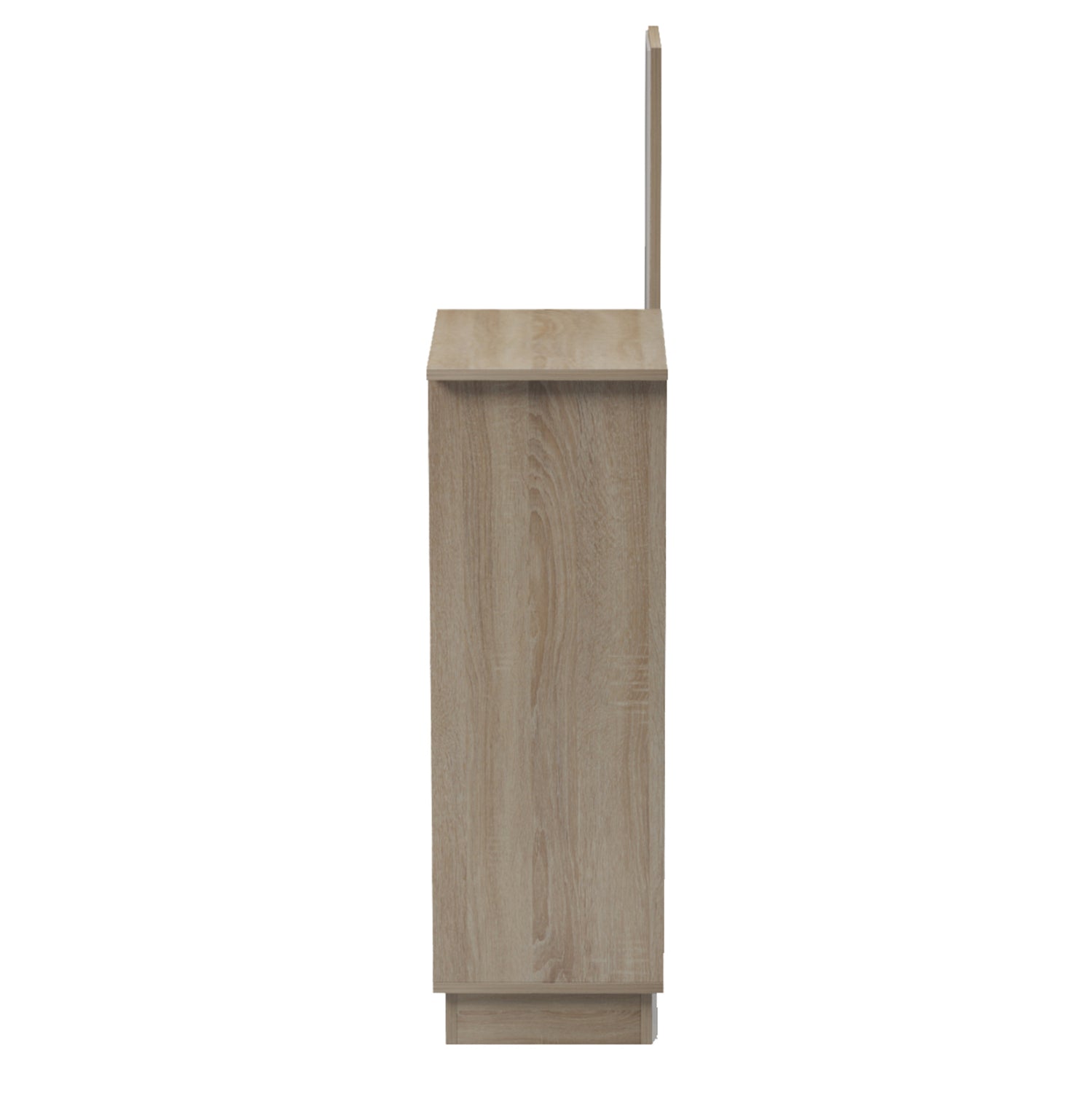 Входно обзавеждане с огледало song melamine в цвят sonama 80x30x90hcm