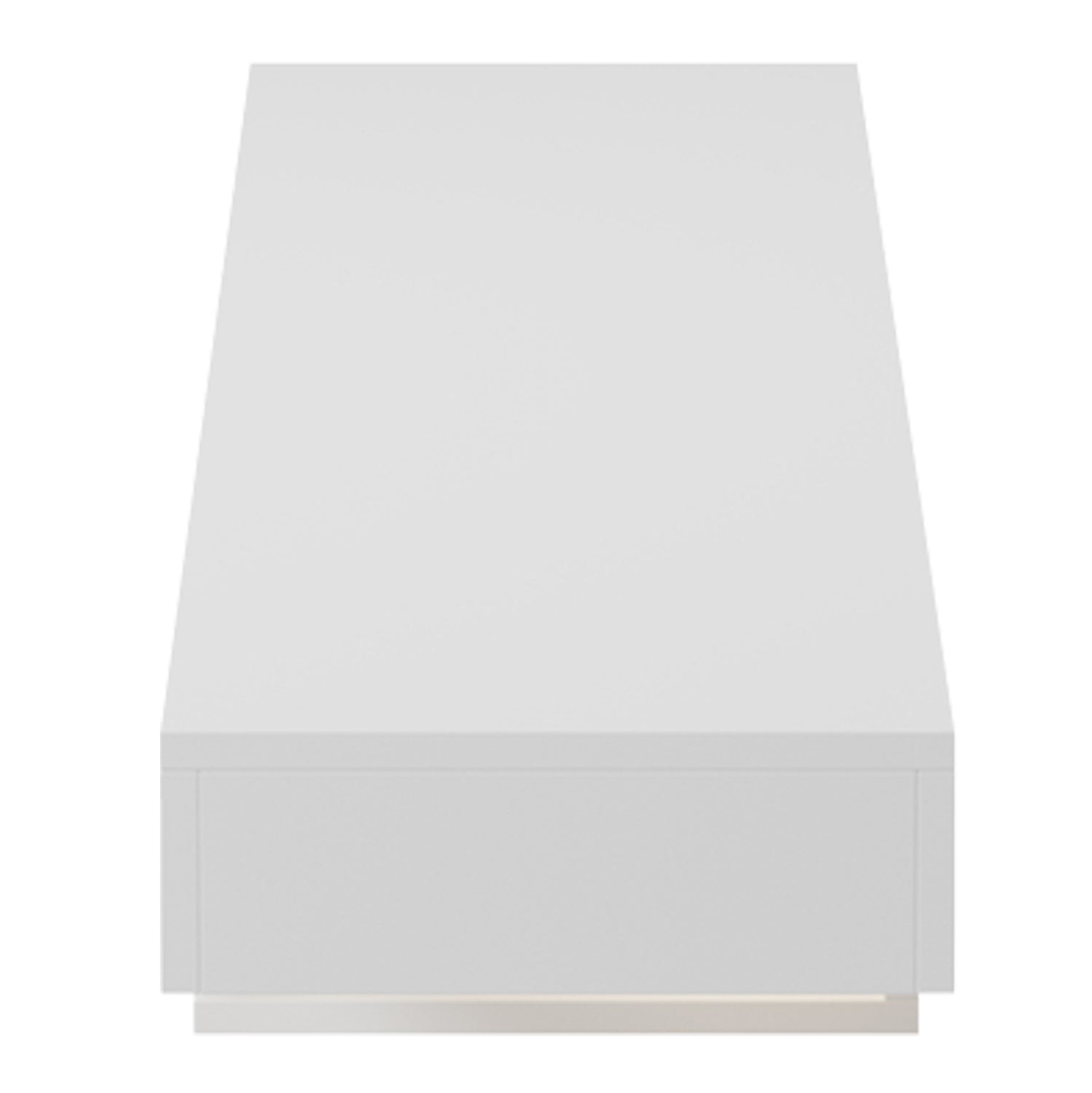 Стенна телевизорна шкафчета с led savor меламин в бяло 150x29.5x22hсм