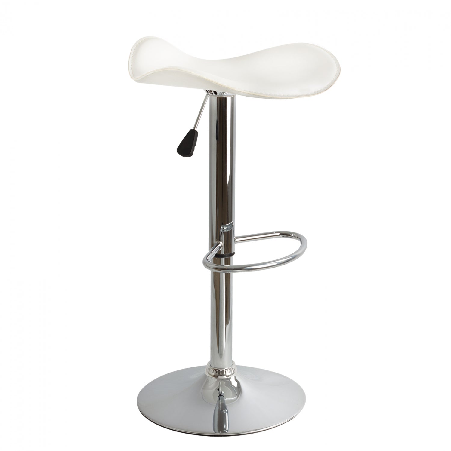 Бар стол Ганна бял цвят  45χ45χ82