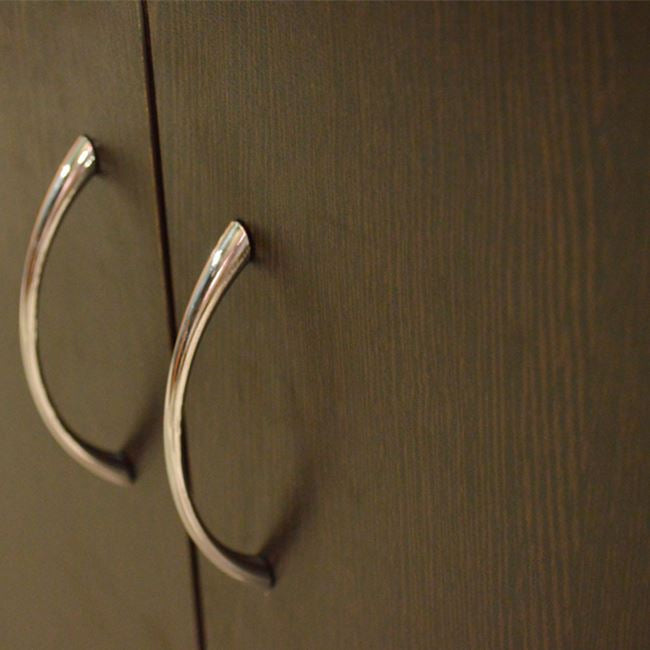 Офис шкаф CAITLYN  цвят венге 80X41X80см