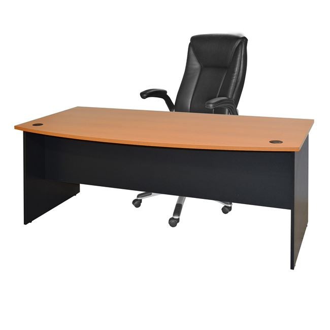 Професионално офис бюро  CADAK 180x93.5x74.6 executive цвят сив дъб