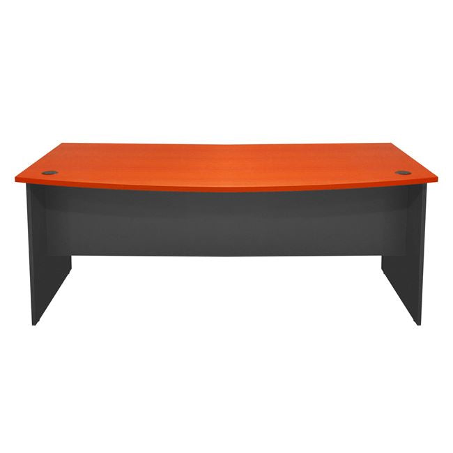 Офис бюро SIENNA череша-сив цвят 180x93.5x74.6 см